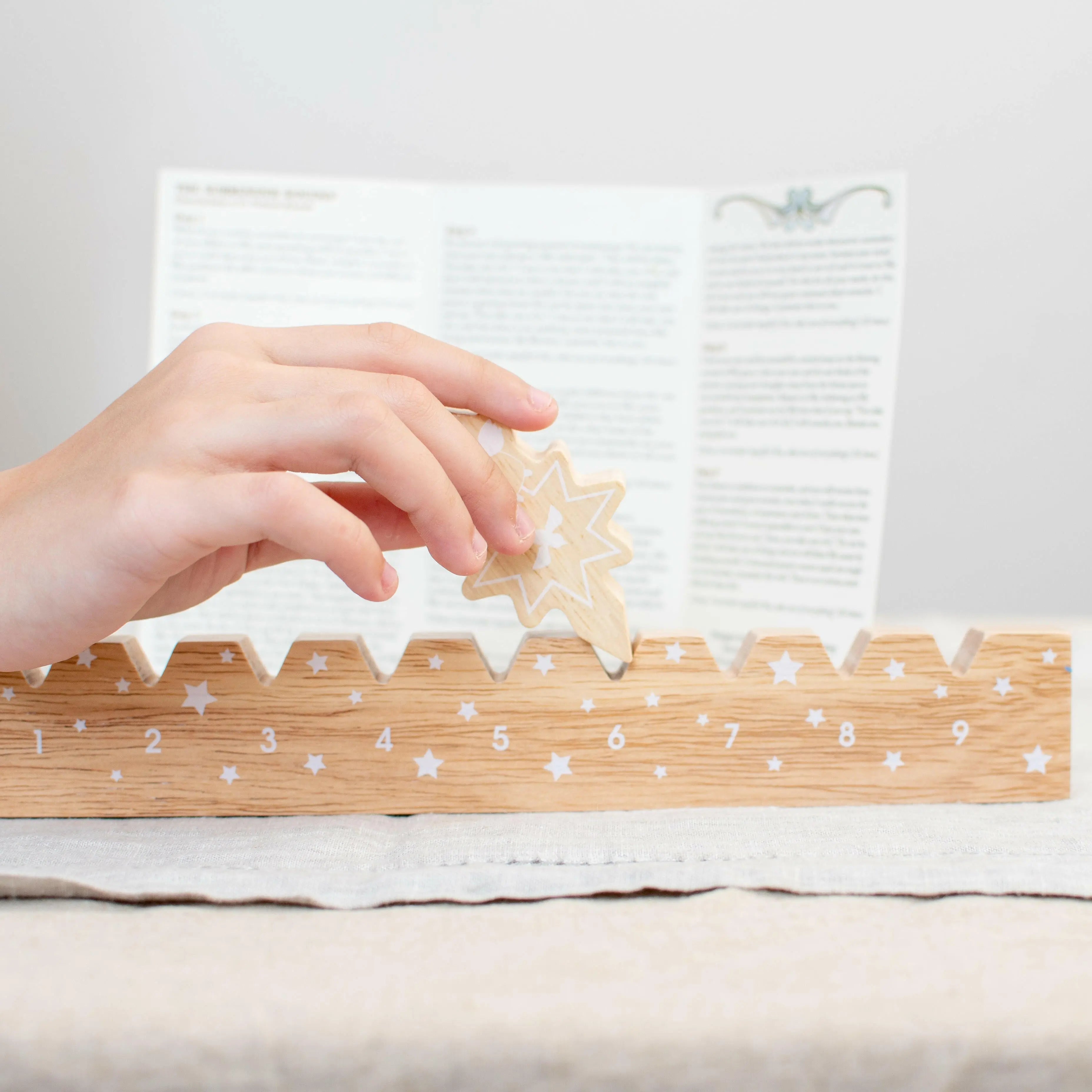 Wooden Novena Tracker