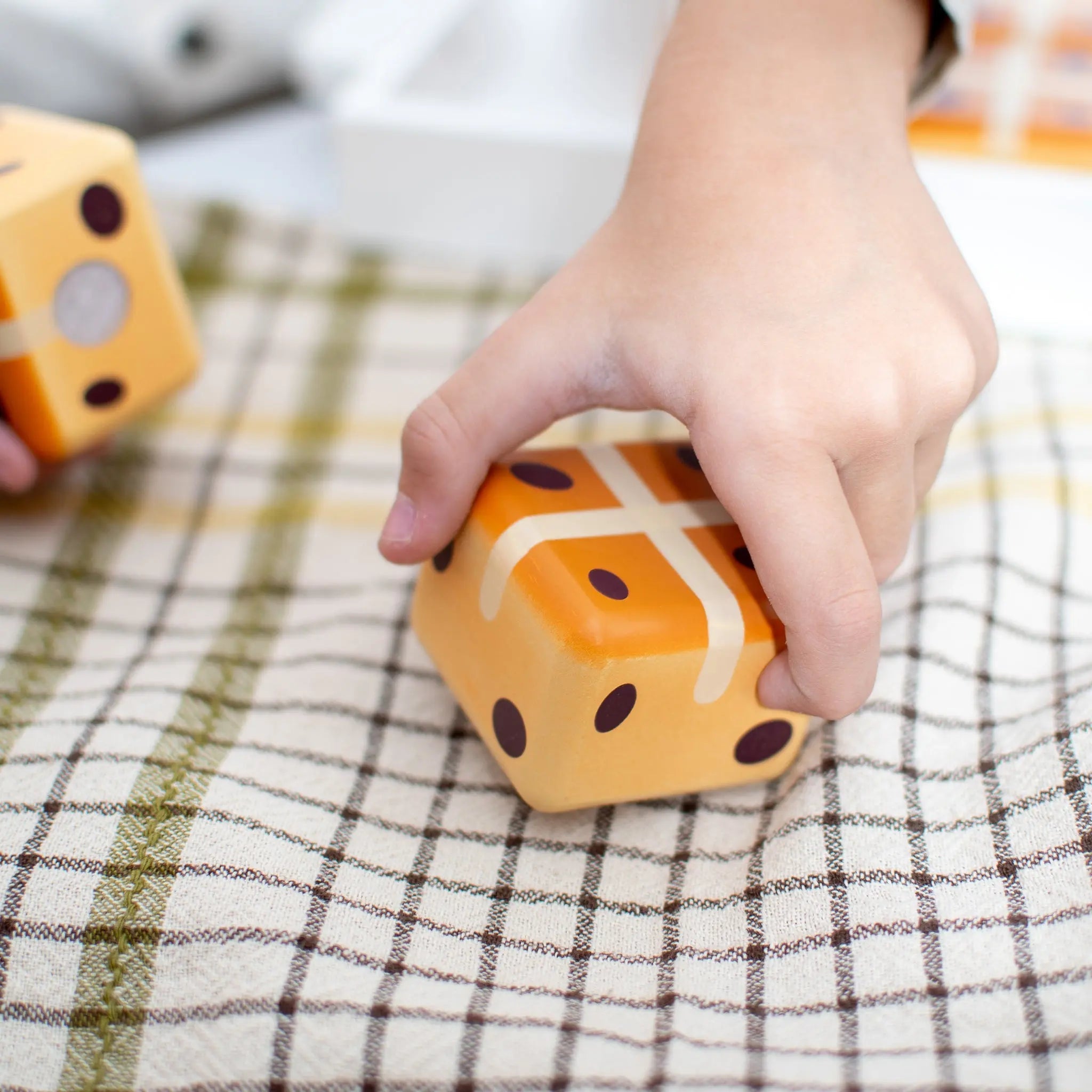Hot Cross Buns Wooden Play Food Set- Mini Catholic Kitchen