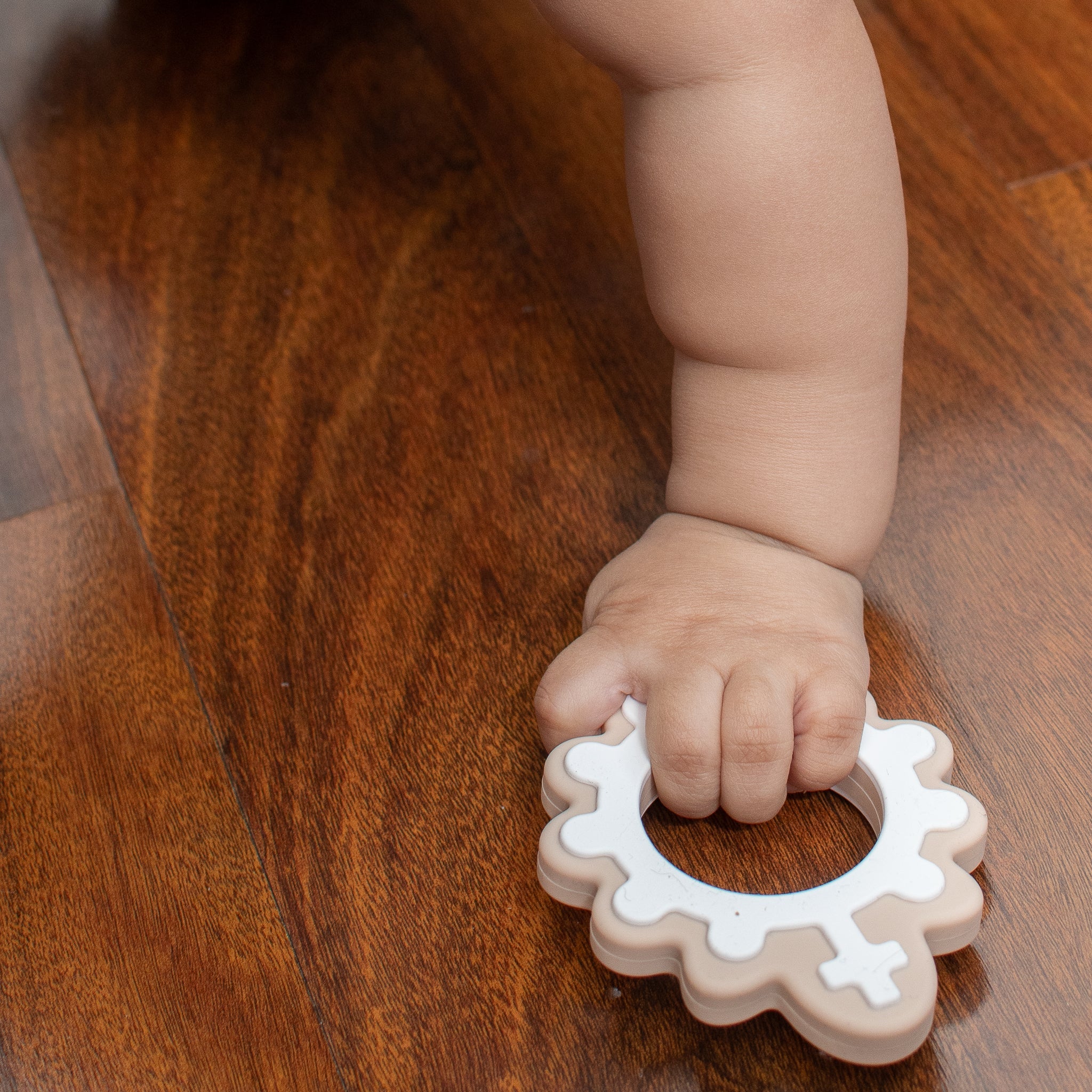 Baby’s First Rosary – Lily White Silicone Teether