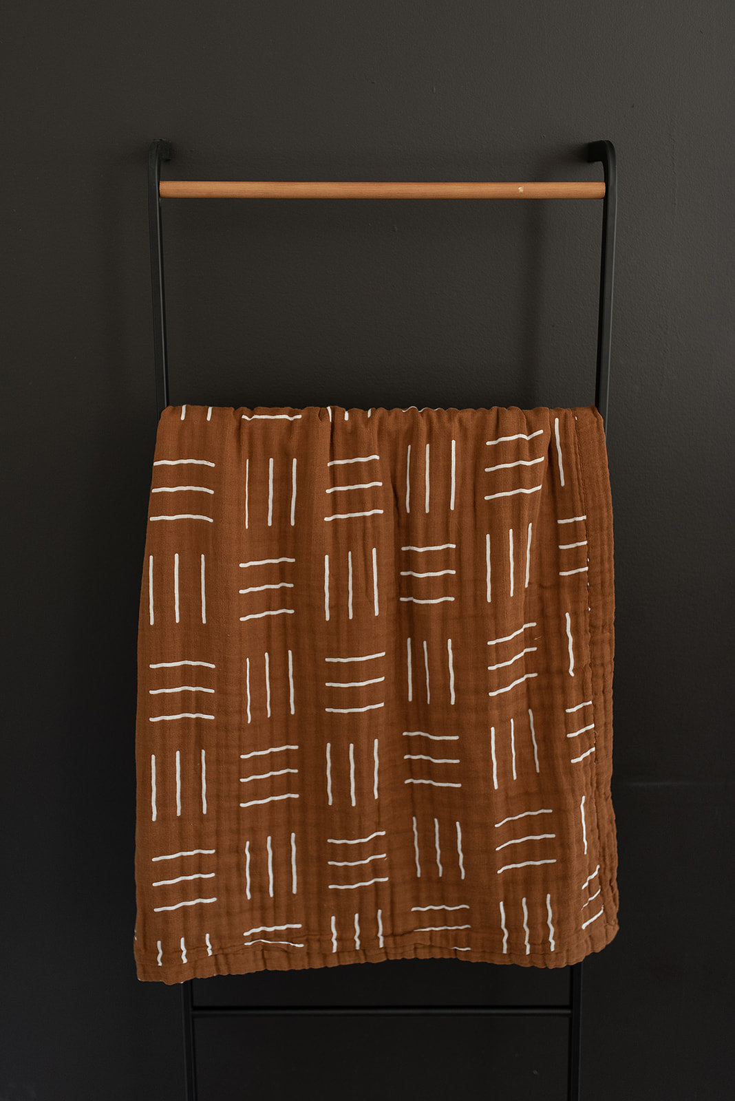 Mustard Mudcloth Muslin Quilt Mebie Baby