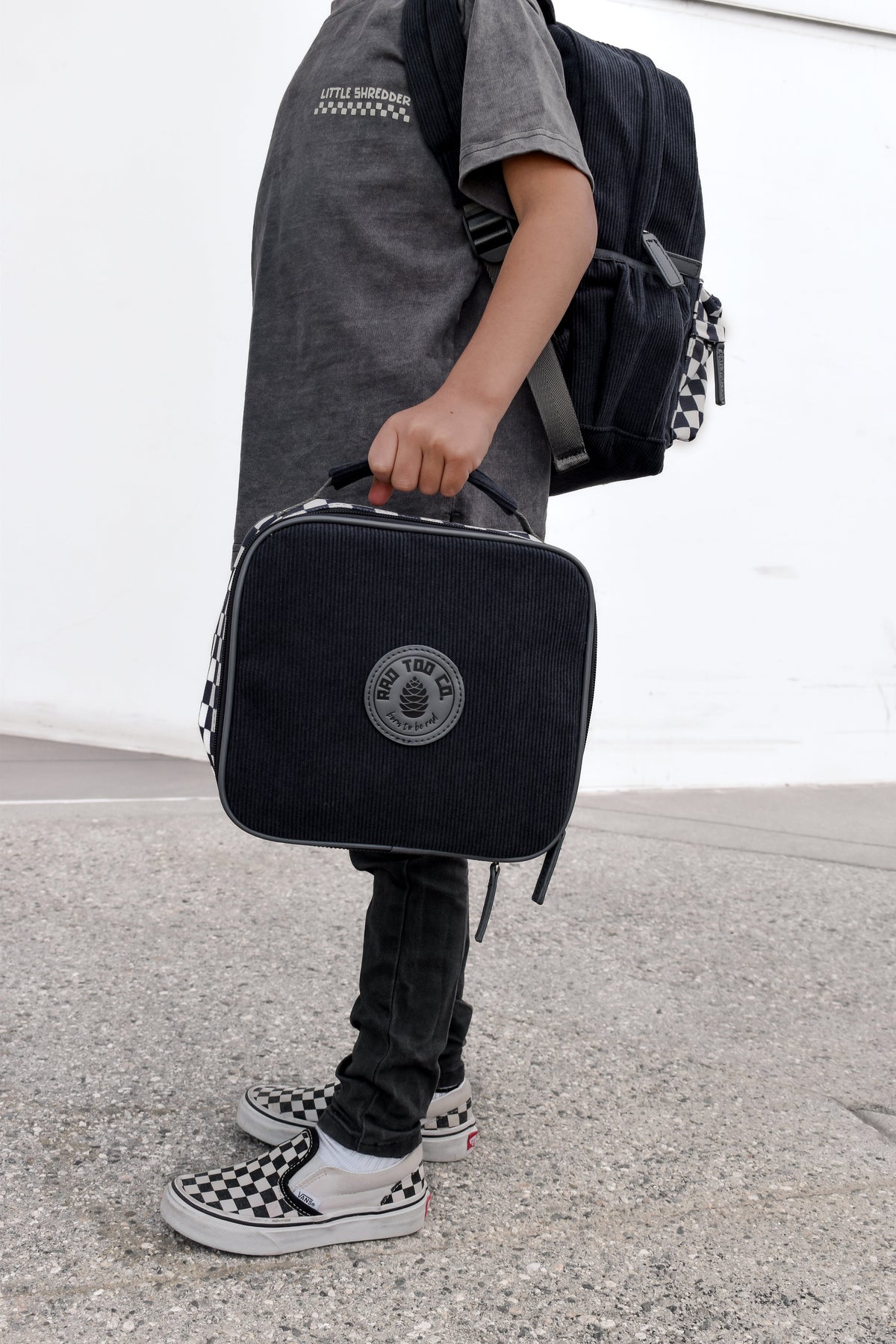 CHARCOAL LUNCH BAG