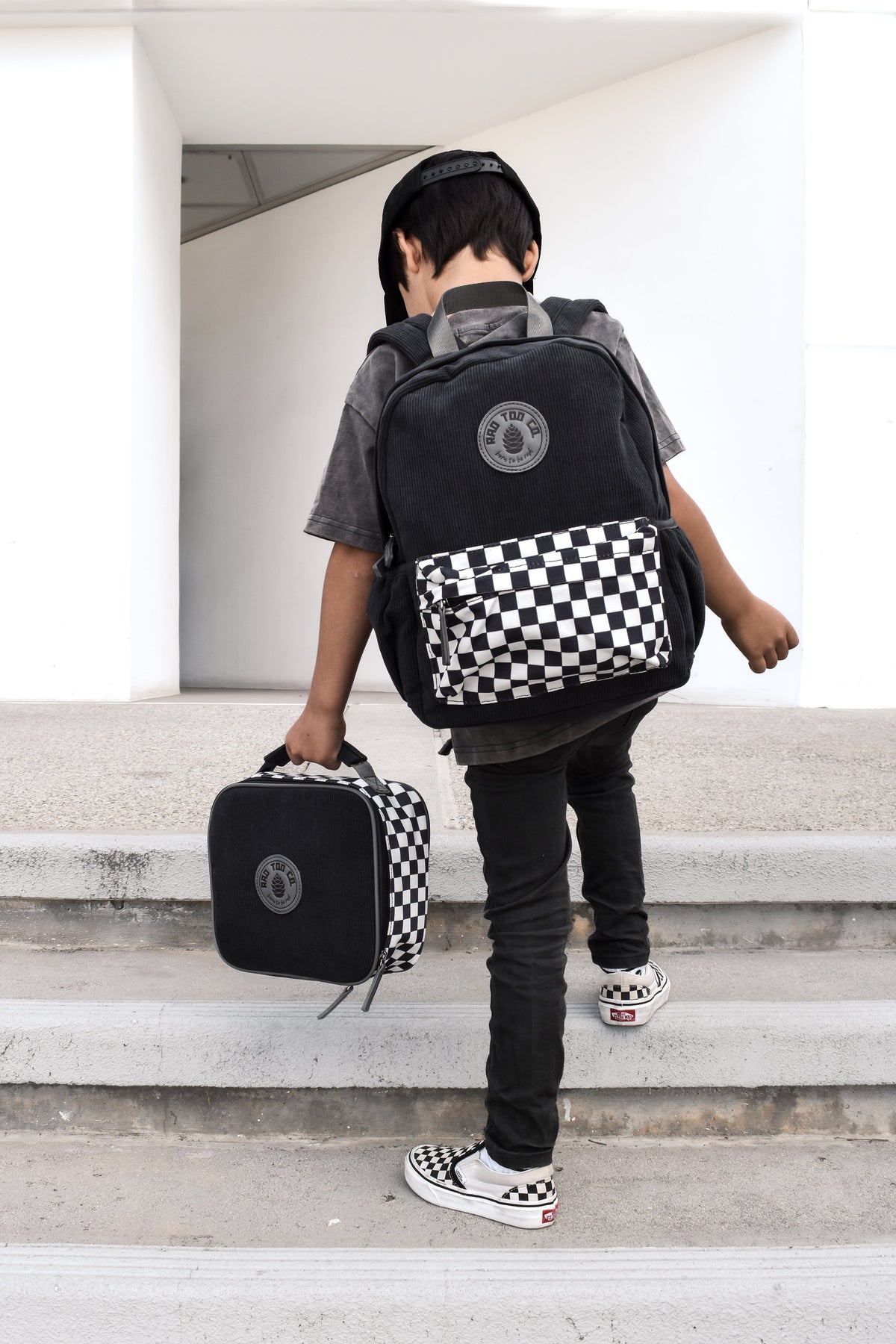 CHARCOAL LUNCH BAG