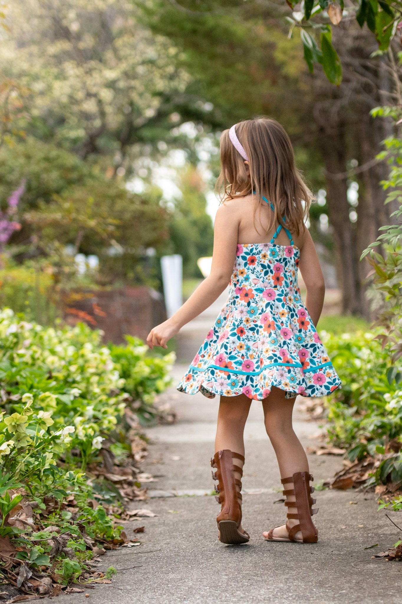 Harvest Peonies Activewear Dress -**Perfectly Imperfect**- these will not come with shorts