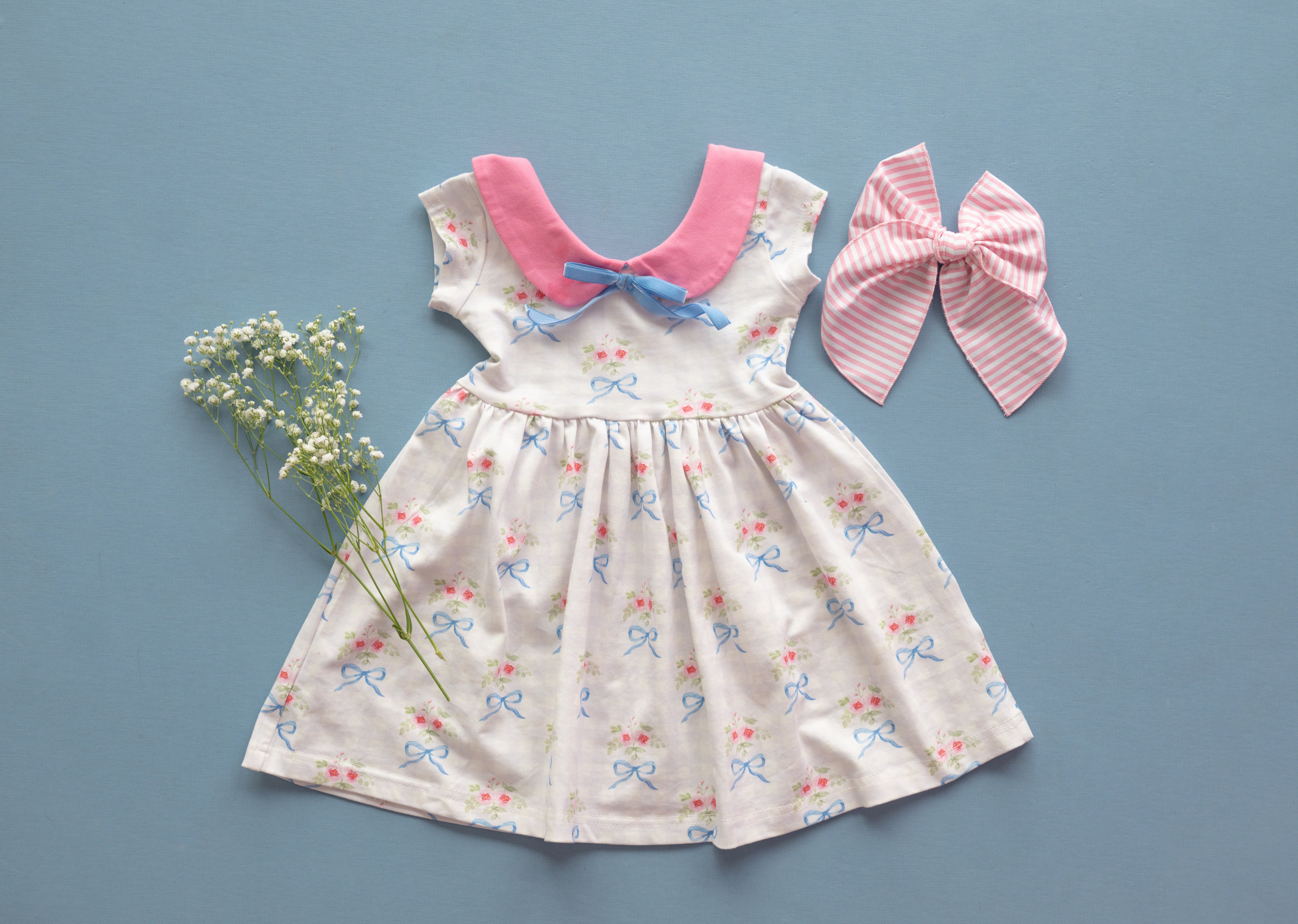 Cotton Candy Twist | Party Bow
