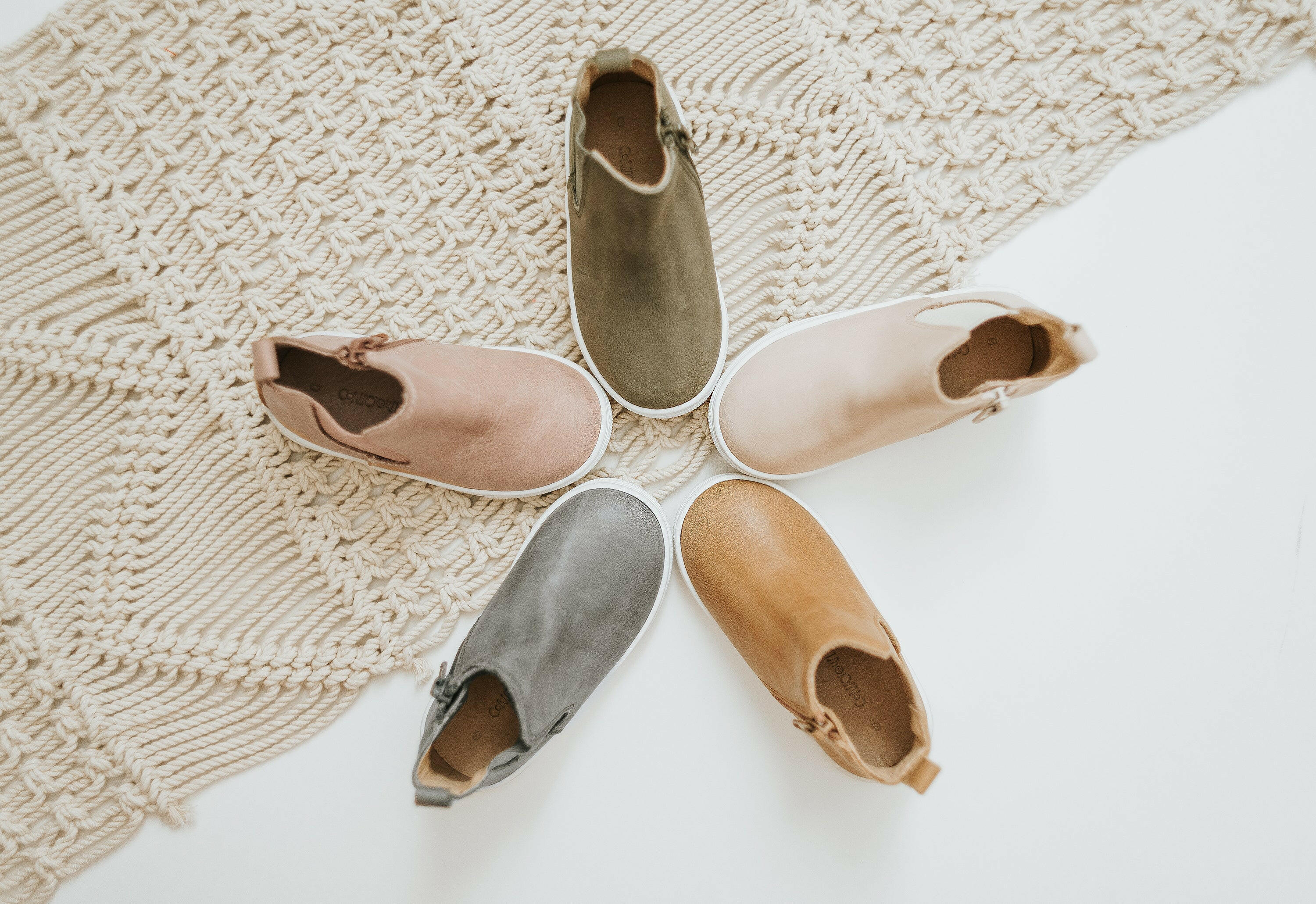 Waxed Leather Chelsea Boot | Color 'Antelope Pink' | Hard Sole  Consciously Baby