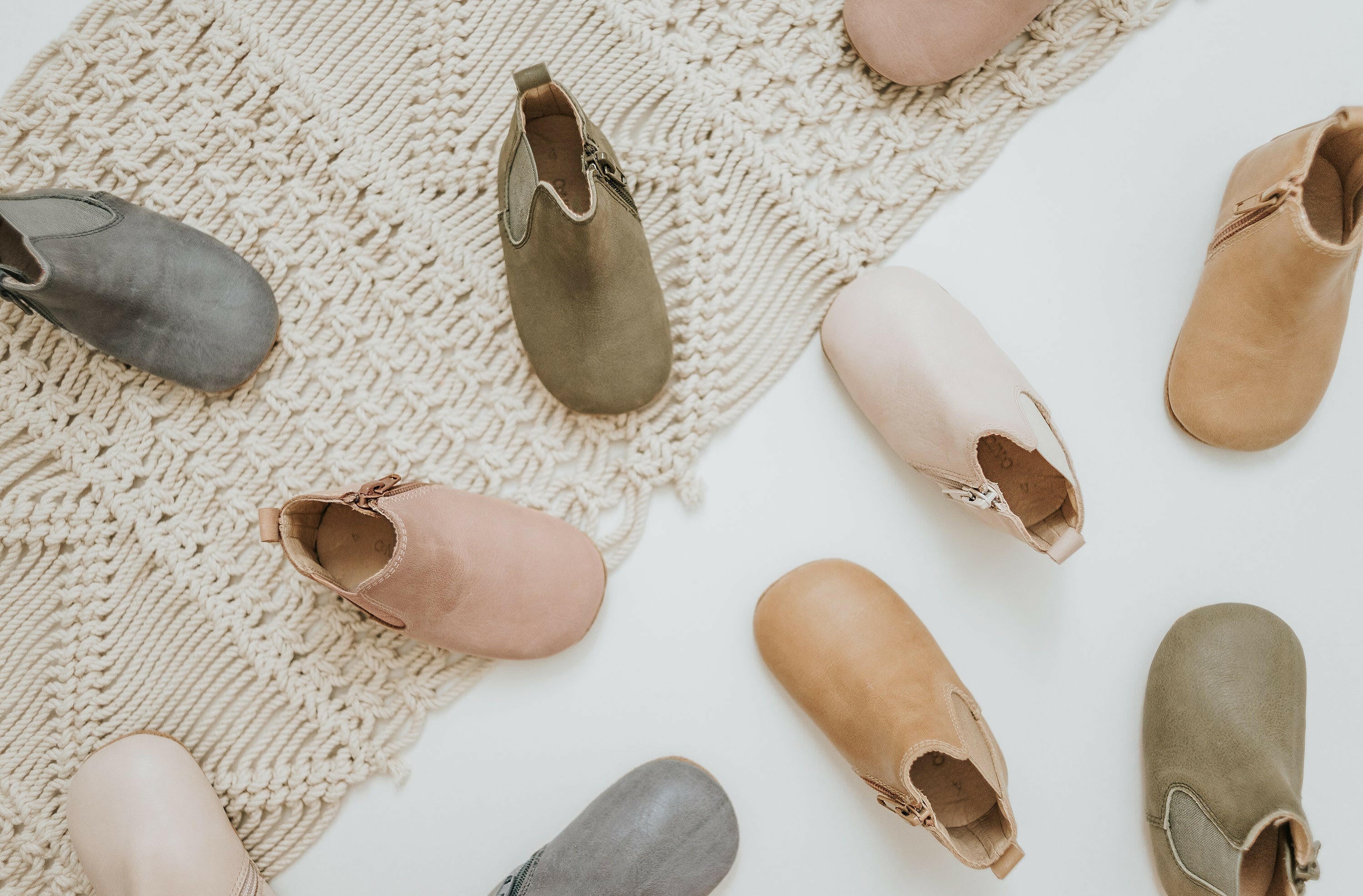 Waxed Leather Chelsea Boot | Color 'Sedona Brown' | Soft Sole  Consciously Baby