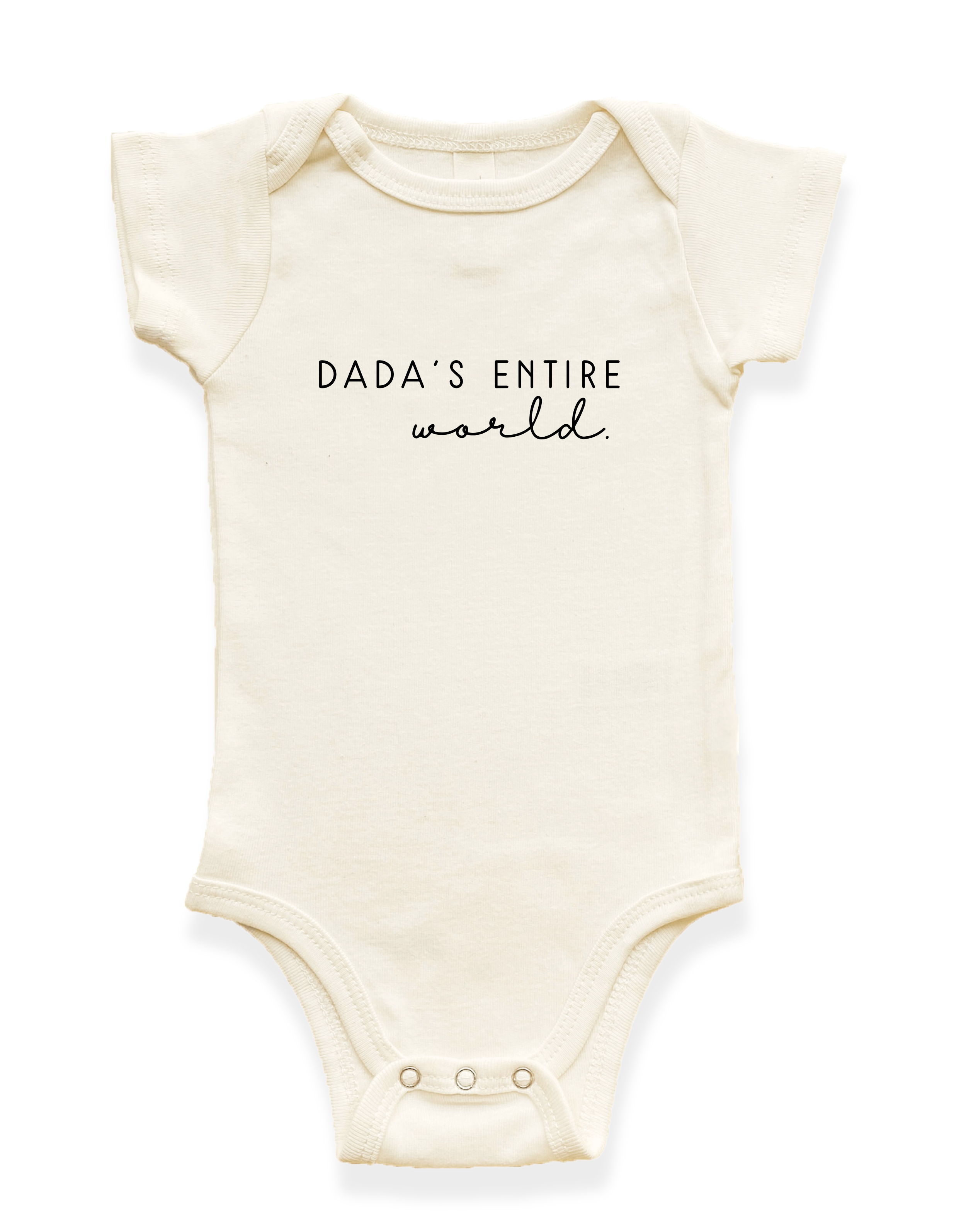 Dada's Entire World Organic Baby Bodysuit