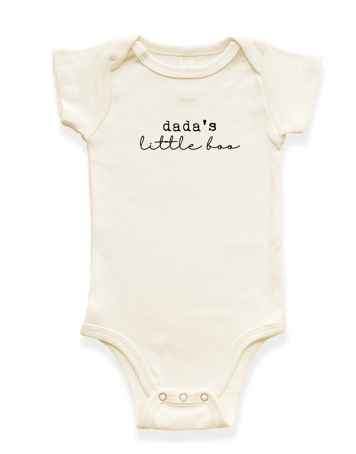 Dada's Little Boo Organic Baby Bodysuit