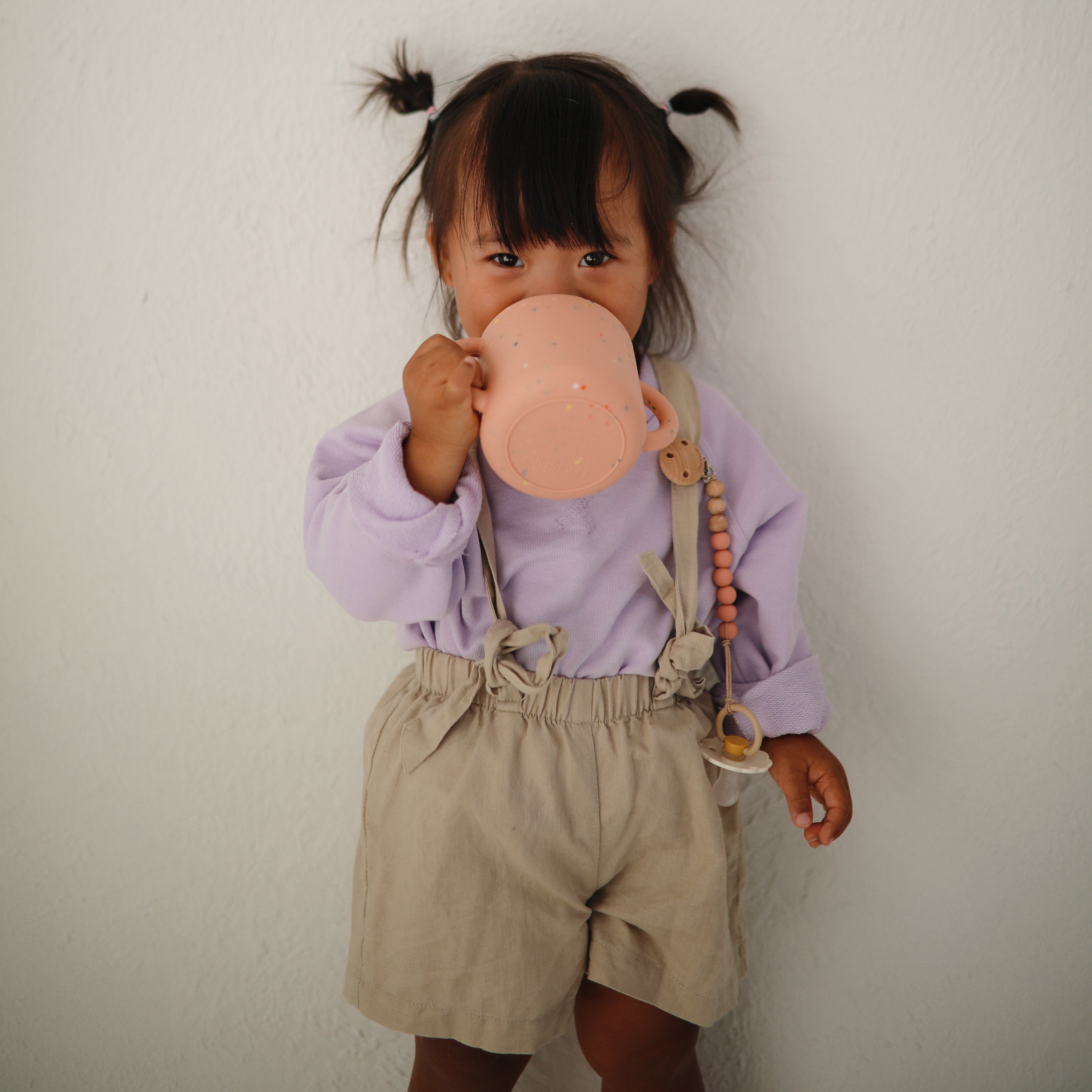 Silicone Pacifier Clip | Eva Pacifier Clip Mushie