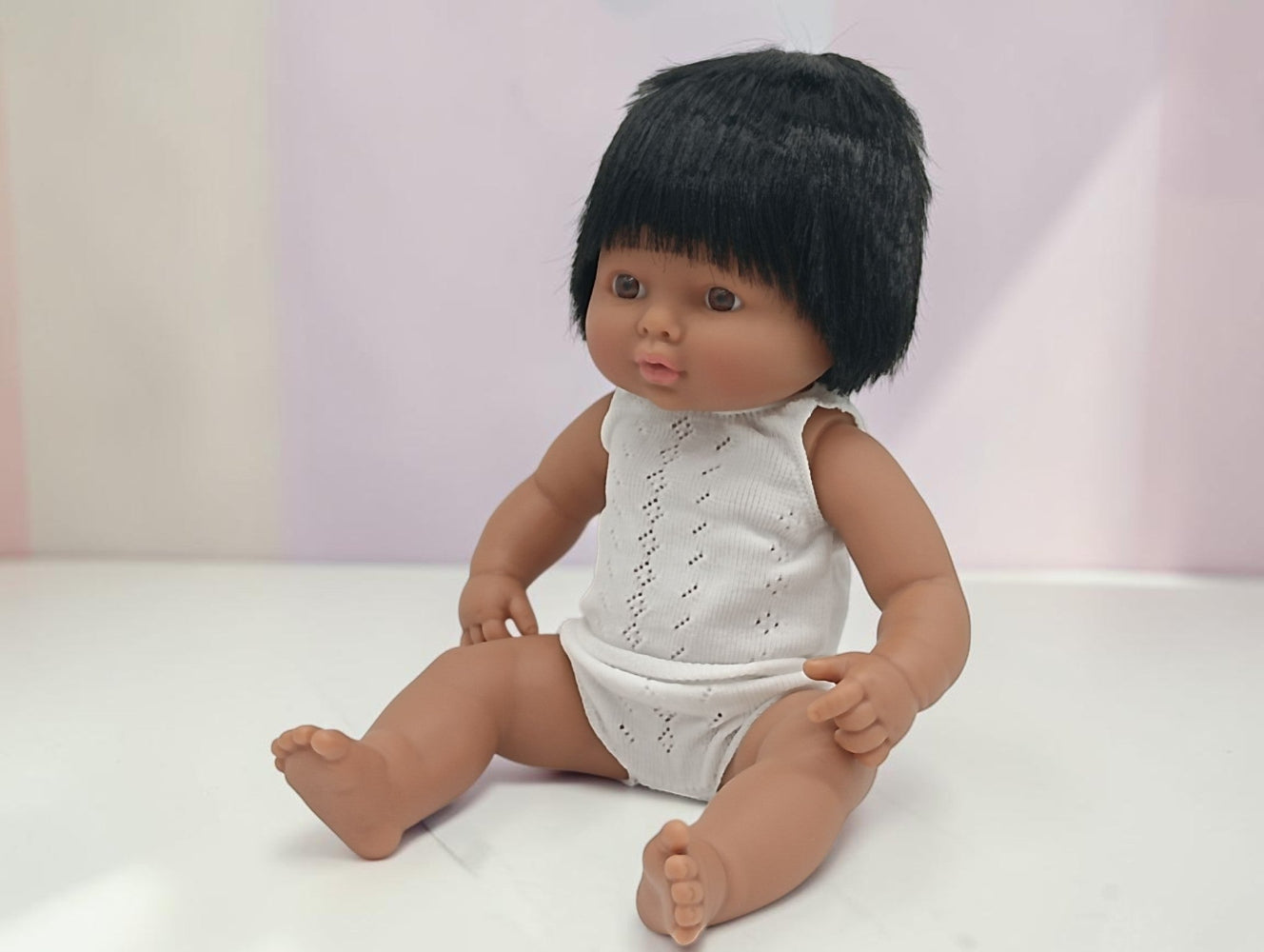 Bebenita 12" Baby Boy Doll - Darwin | Unscented & Fully Clothed