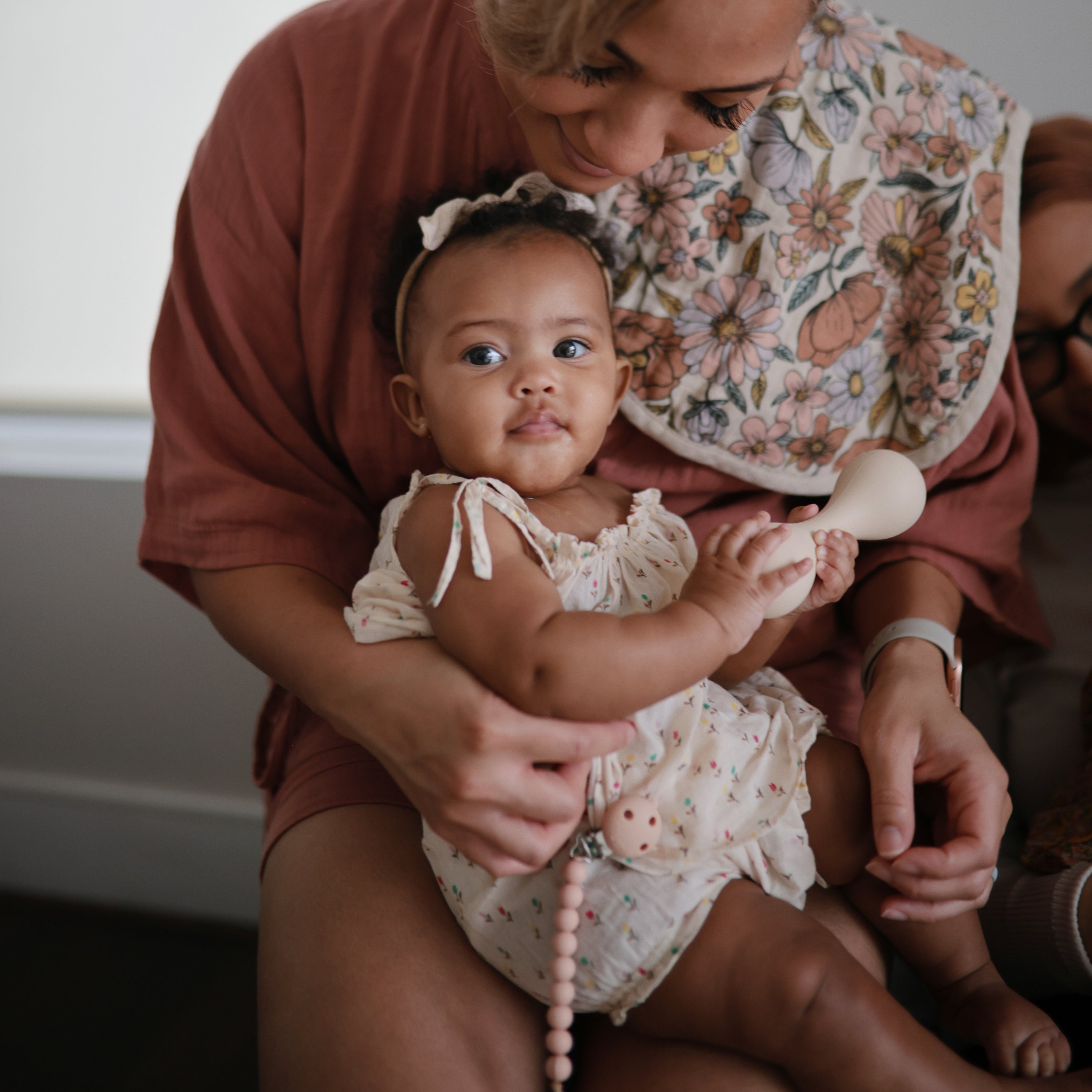 Silicone Baby Rattle Toy toys Mushie