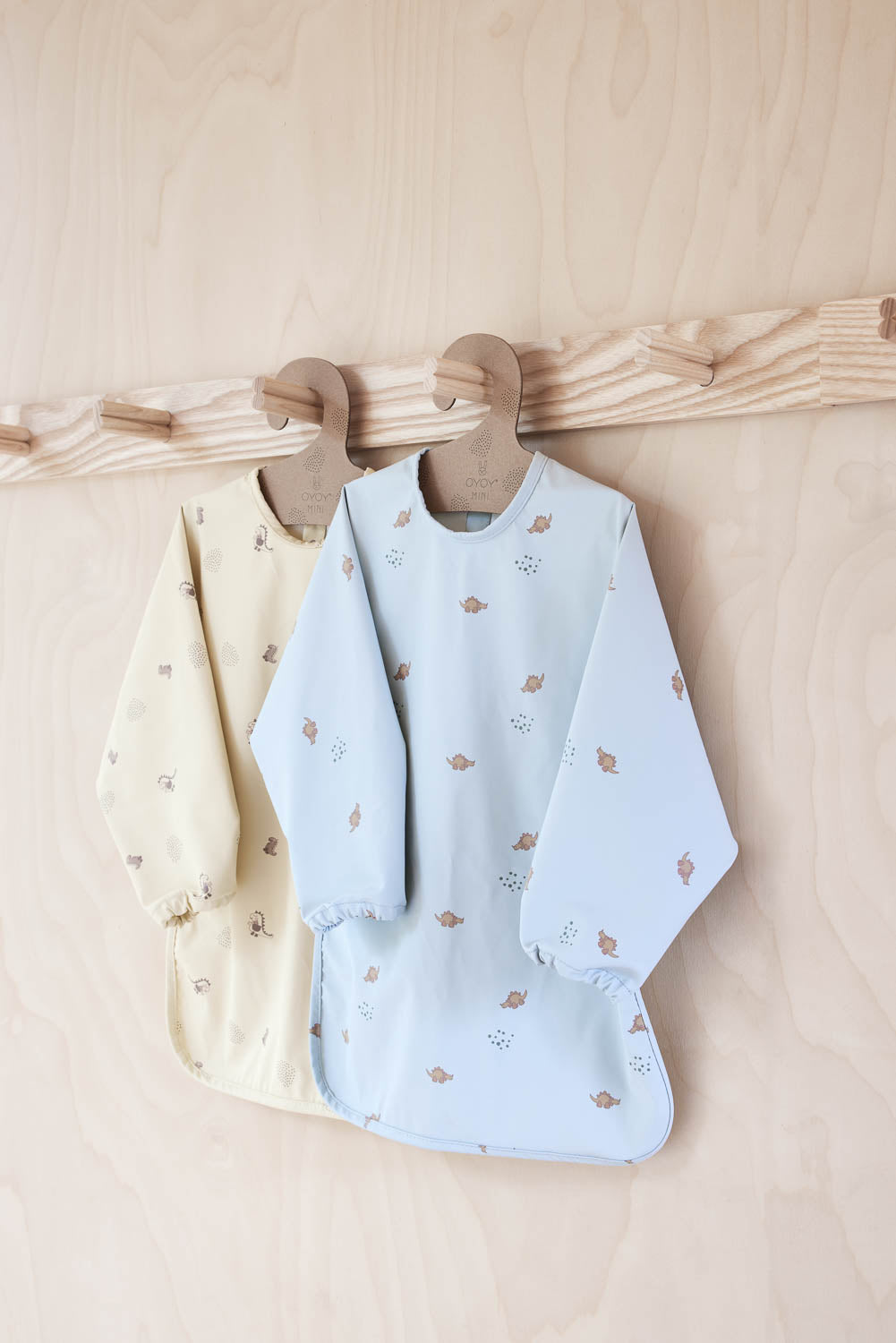 Dino Cape Bib In Dusty Green