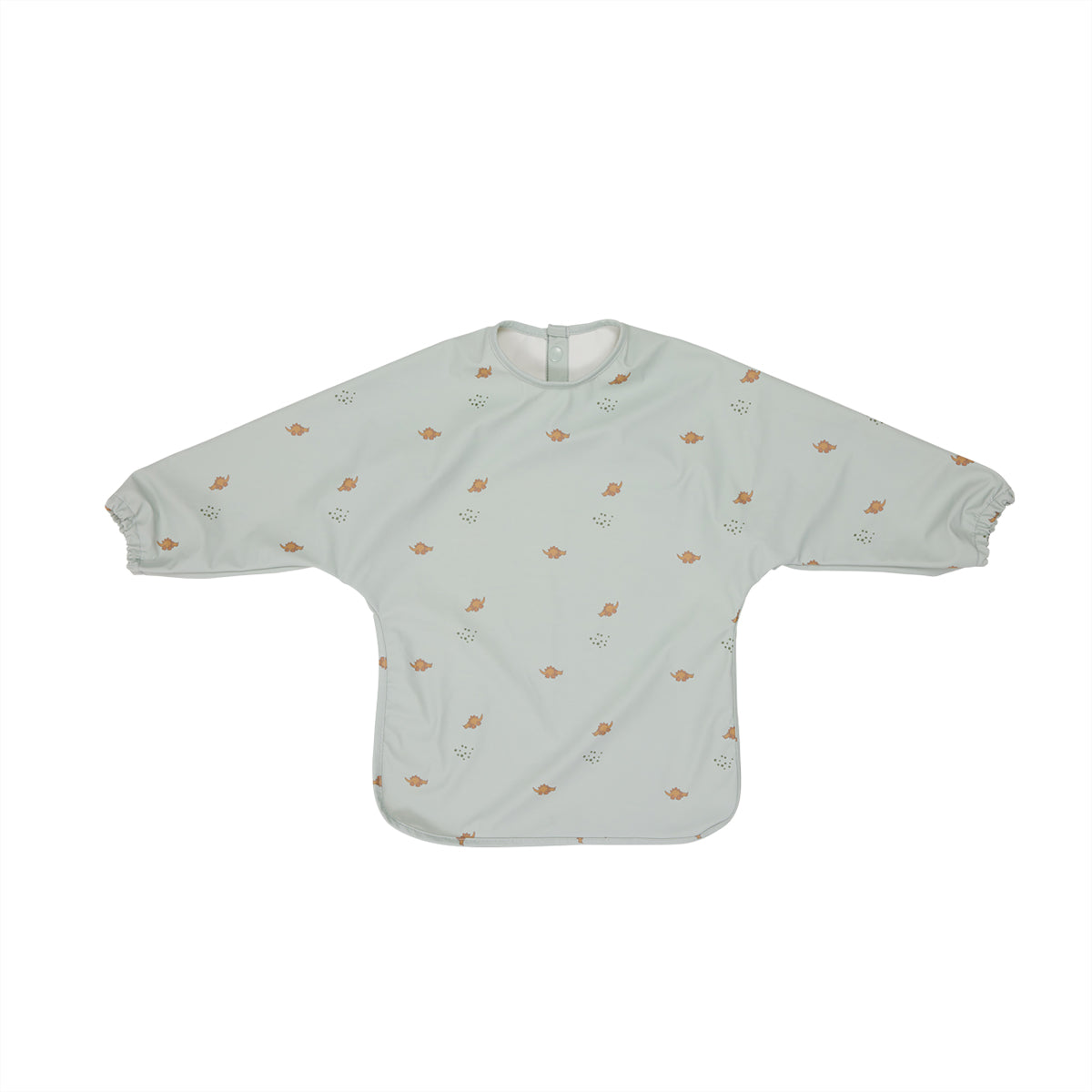 Dino Cape Bib in Dusty Green