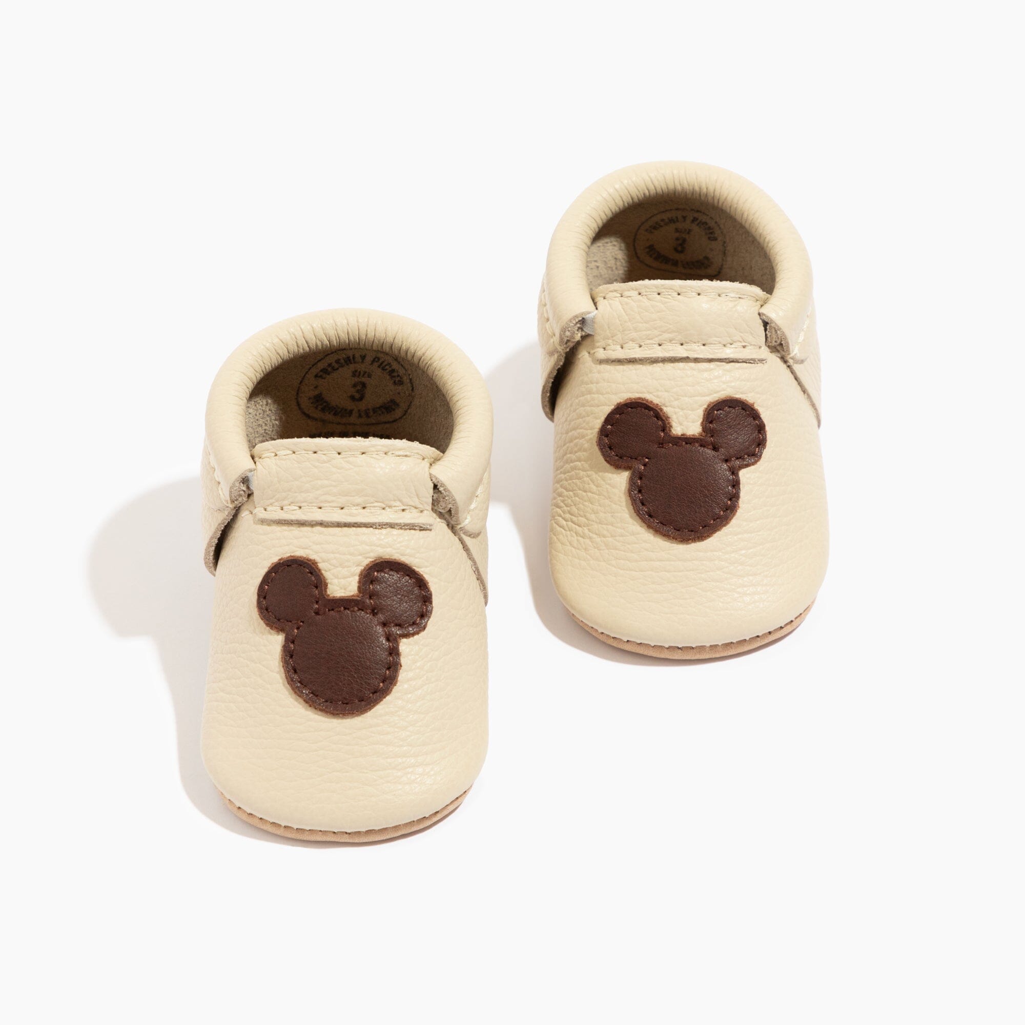 Disney Mocha Mickey Mouse City Baby Shoe