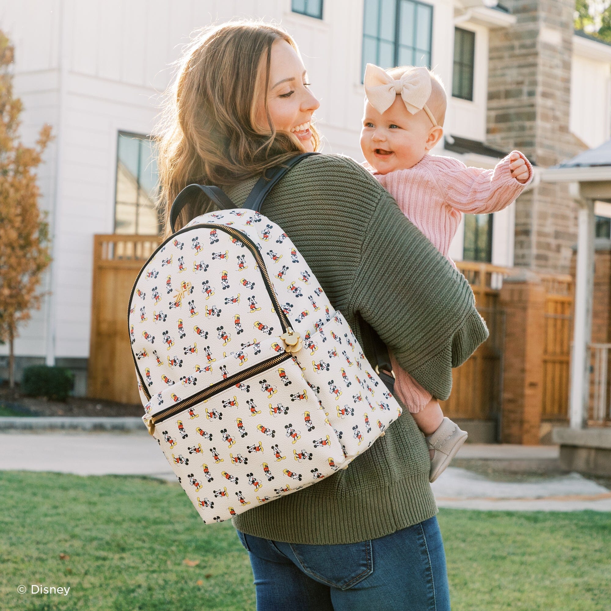 Disney Retro Mickey Mouse Classic City Diaper Bag II