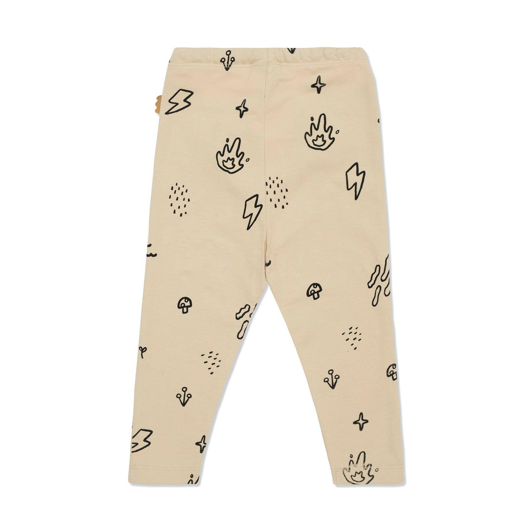 Doodles Print Baby Leggings Leggings Mon Coeur