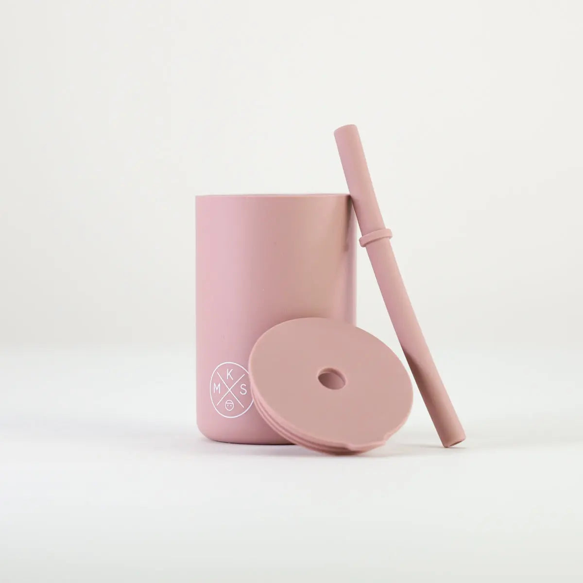 Drinking cup with straw - Lilac
