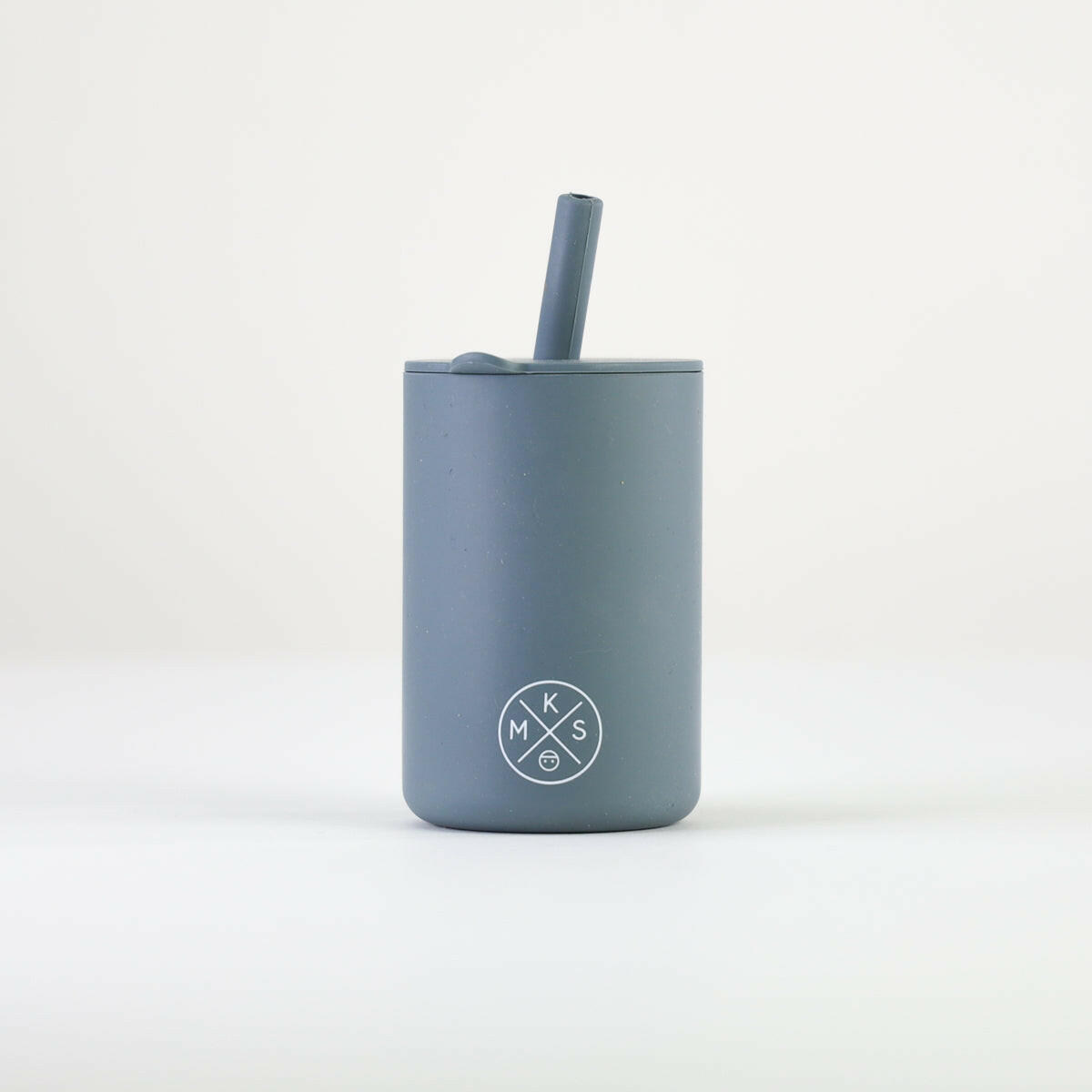 Drinking cup with straw - Charcoal Drinking cup MKS Miminoo