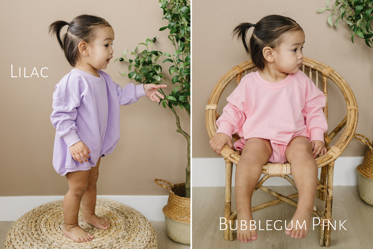 Baby Girls Halloween Sweatshirt Romper