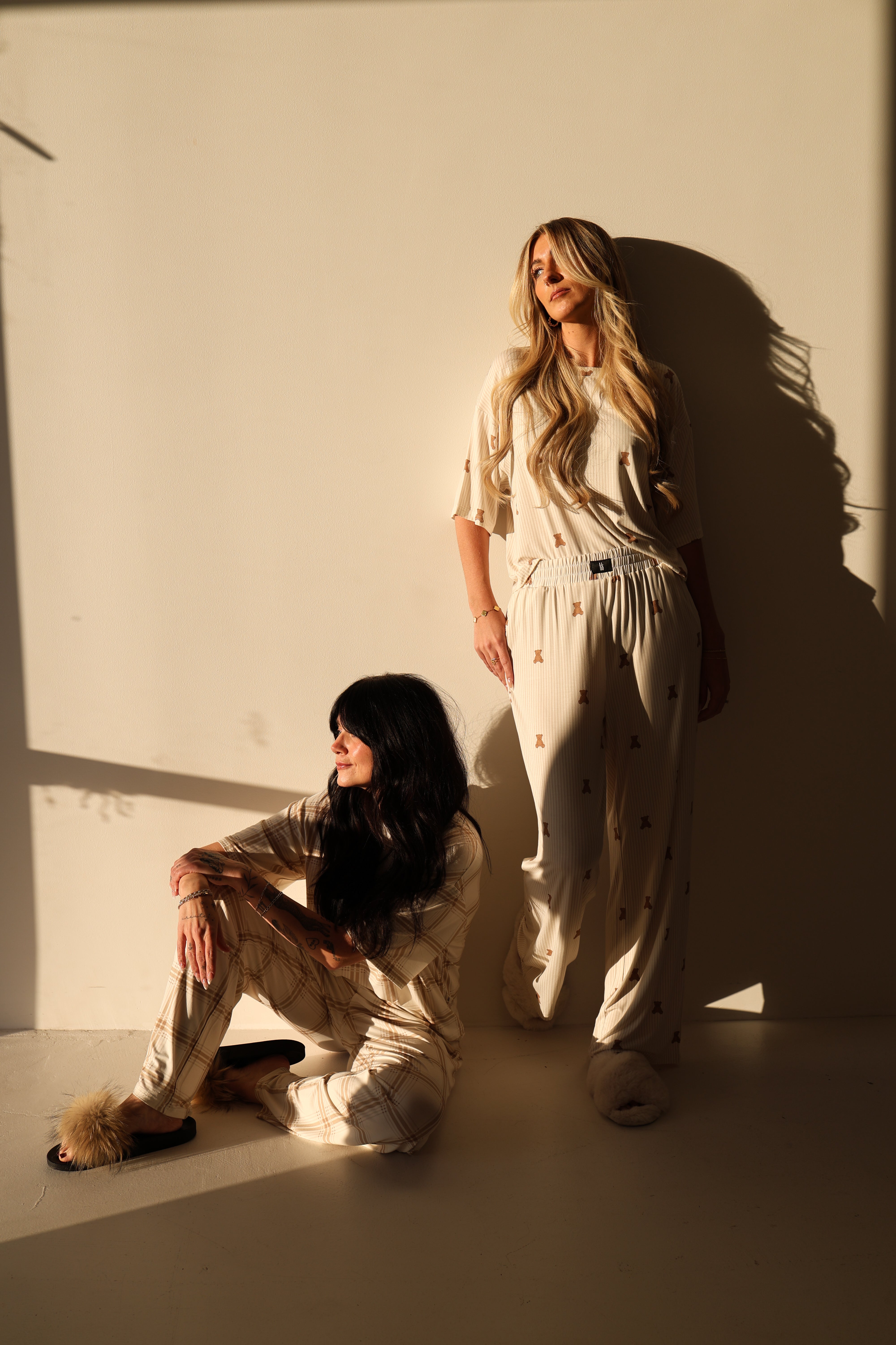 Women's Boxy Tee Lounge Set | Teddy