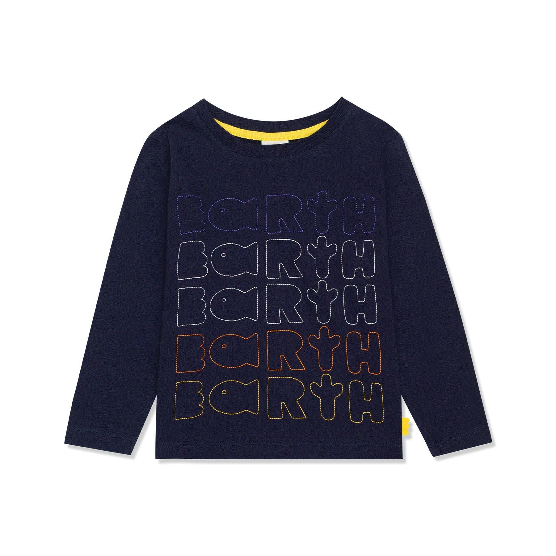 Earth Kid Tshirt Shirts/Tops Mon Coeur NAVY/Outline 02Y