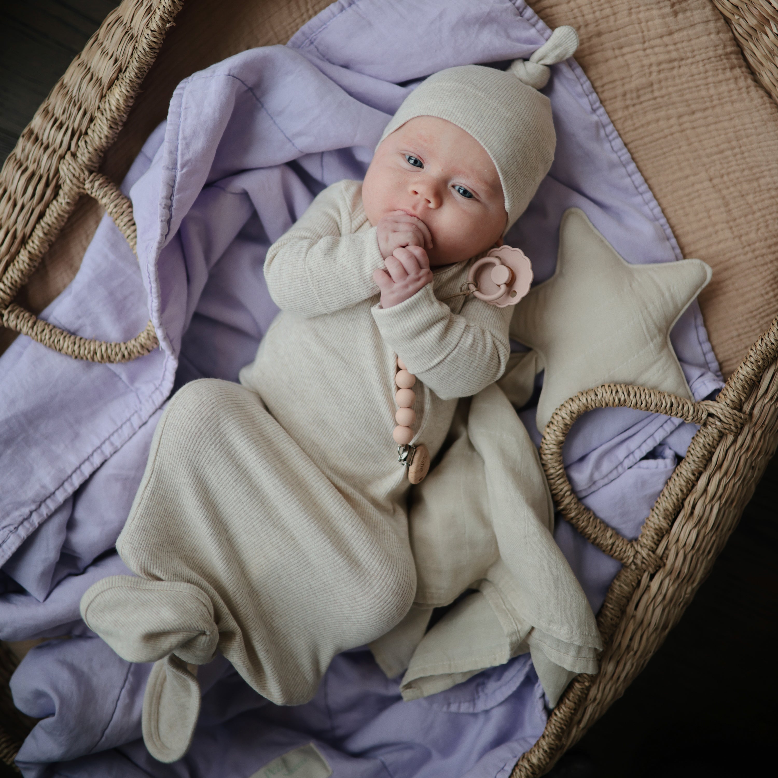 Star Lovey Blanket Blanket Mushie