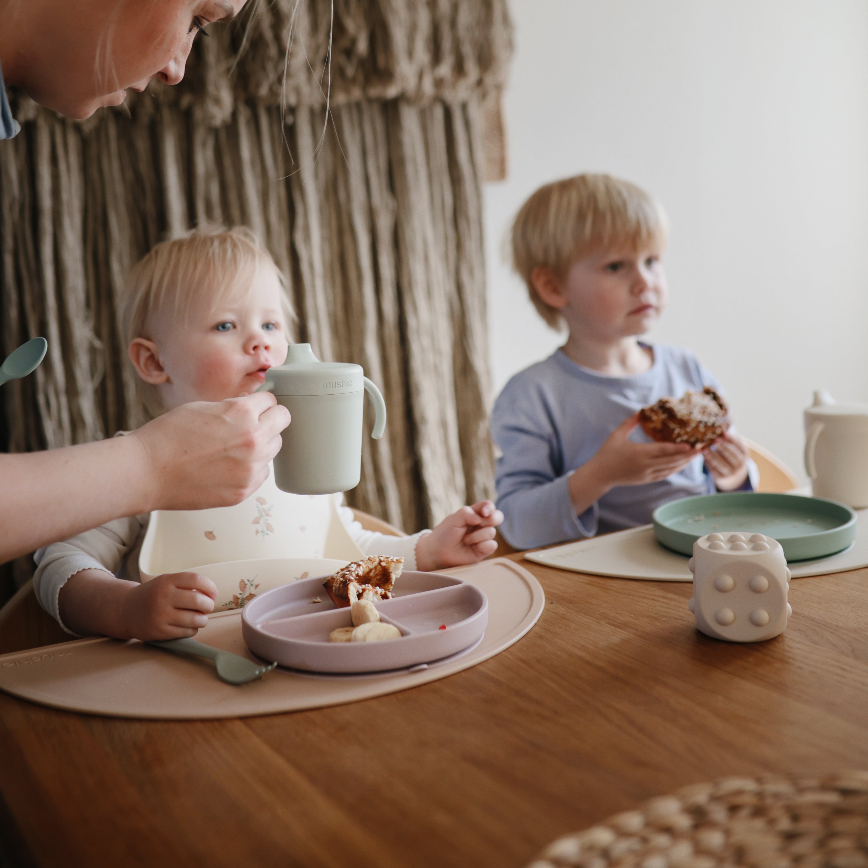 Dice Press Toy 2-Pack Press Toy Mushie