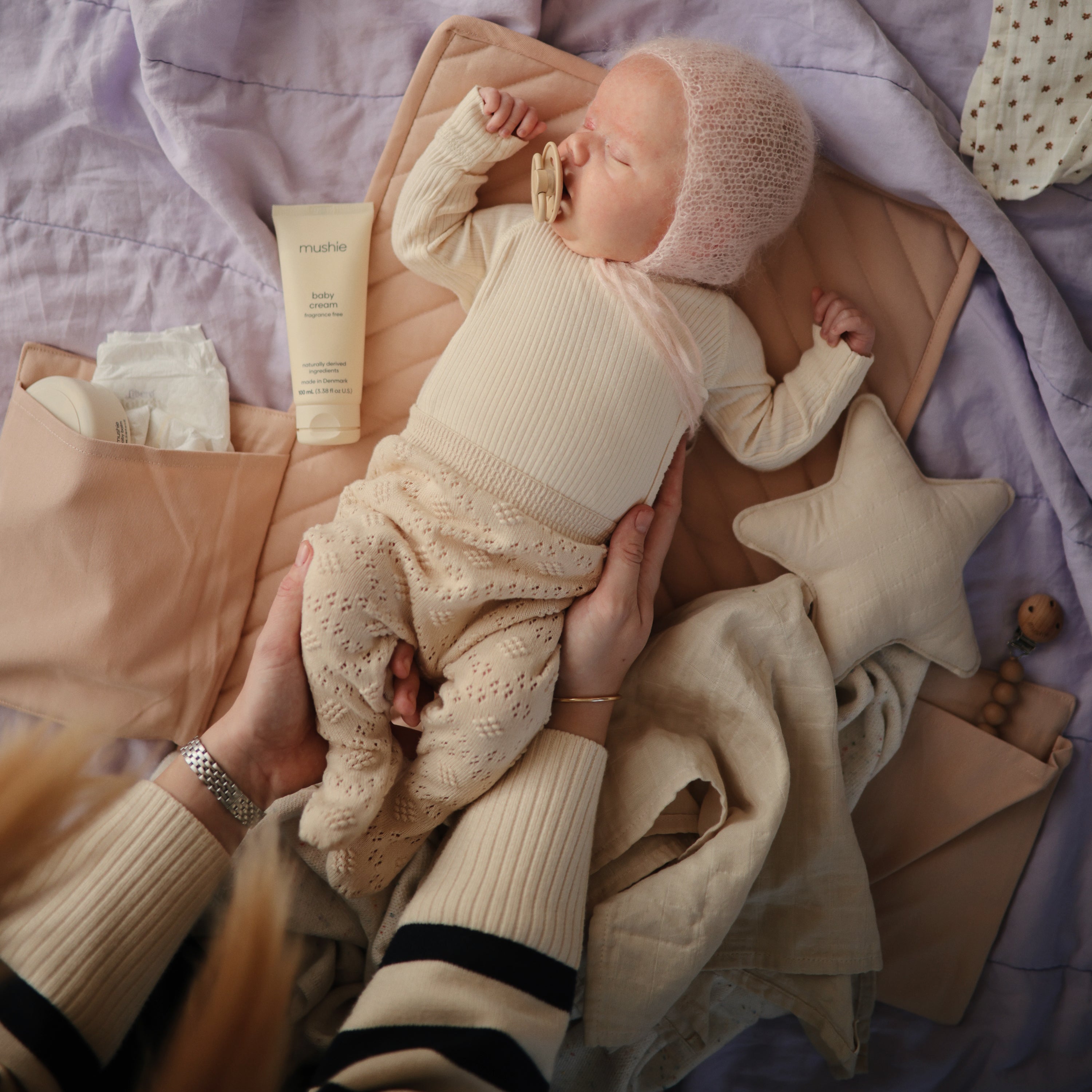 Star Lovey Blanket Blanket Mushie