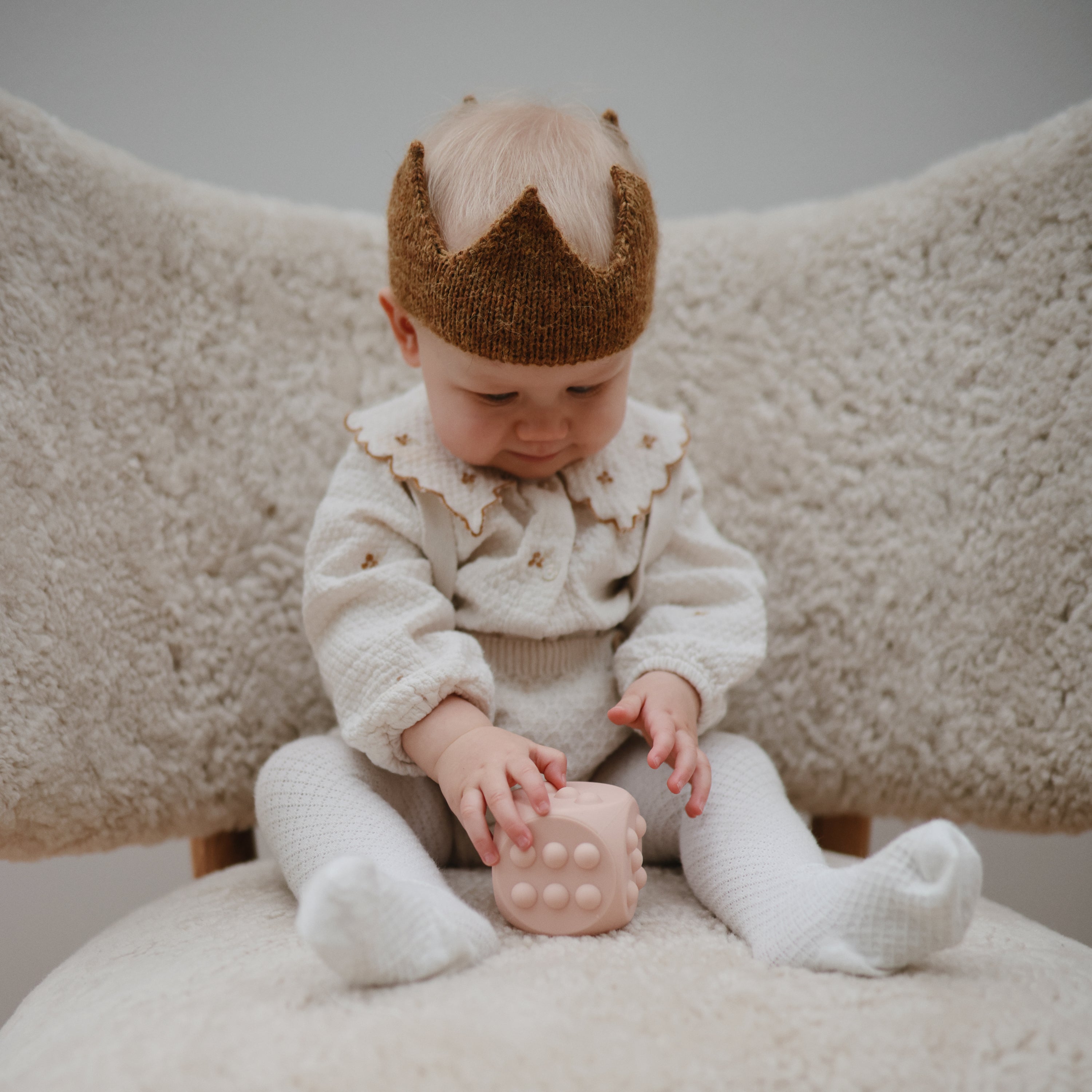 Dice Press Toy 2-Pack Press Toy Mushie