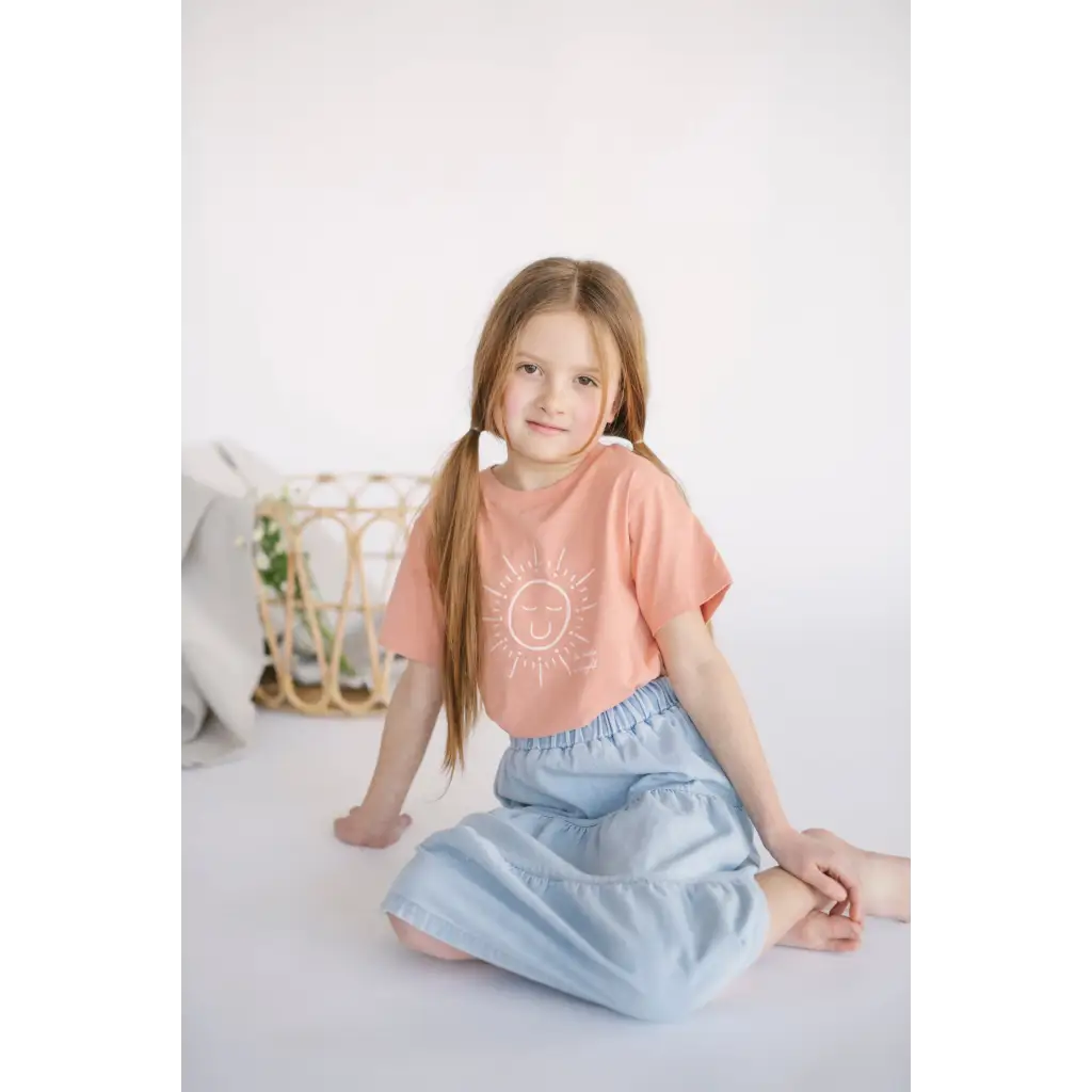 Future is Bright Kid’s Graphic T-Shirt - Muted Clay