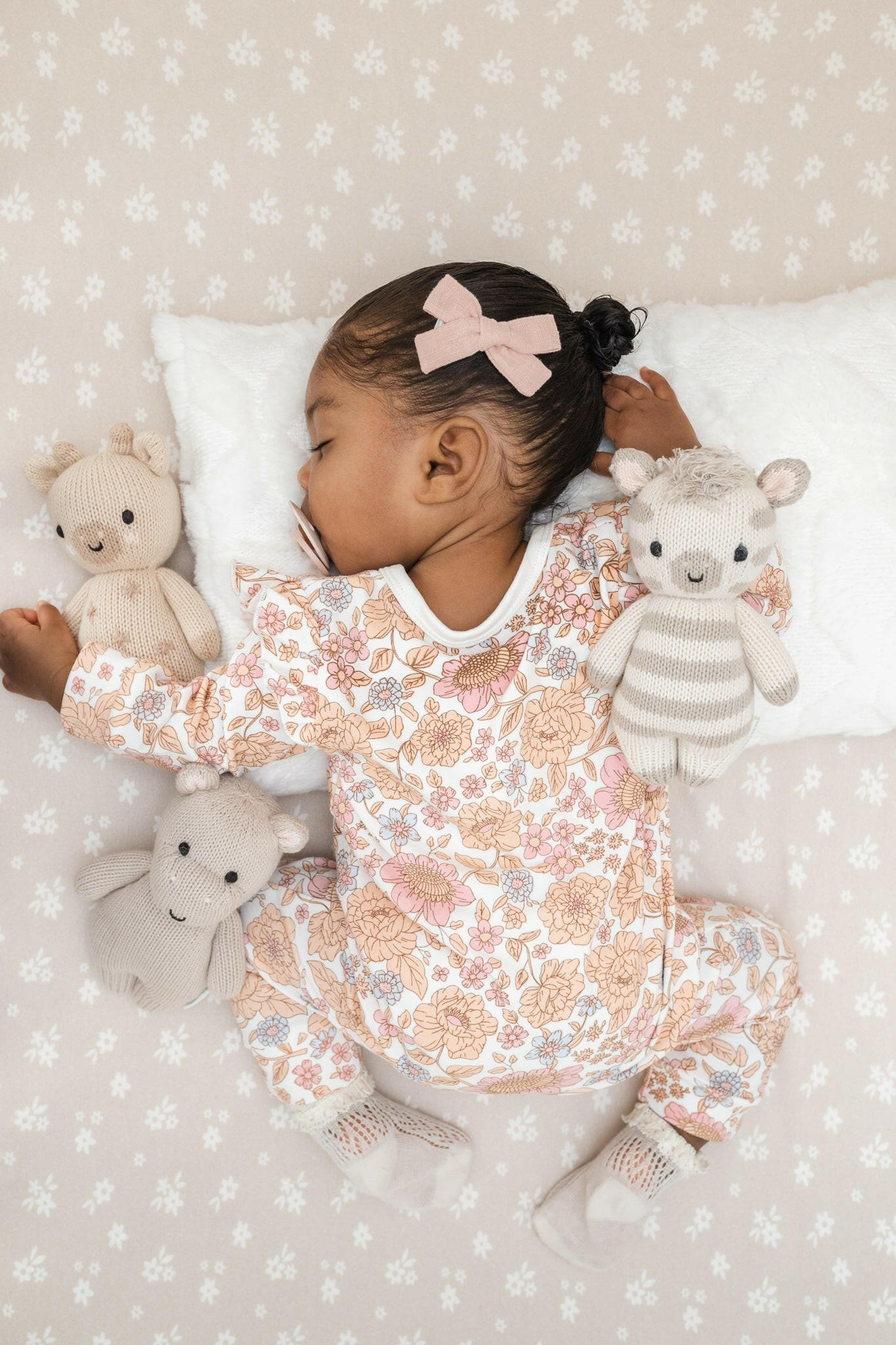 Luna + Luca Floral Jumpsuit + Bow  Luna + Luca