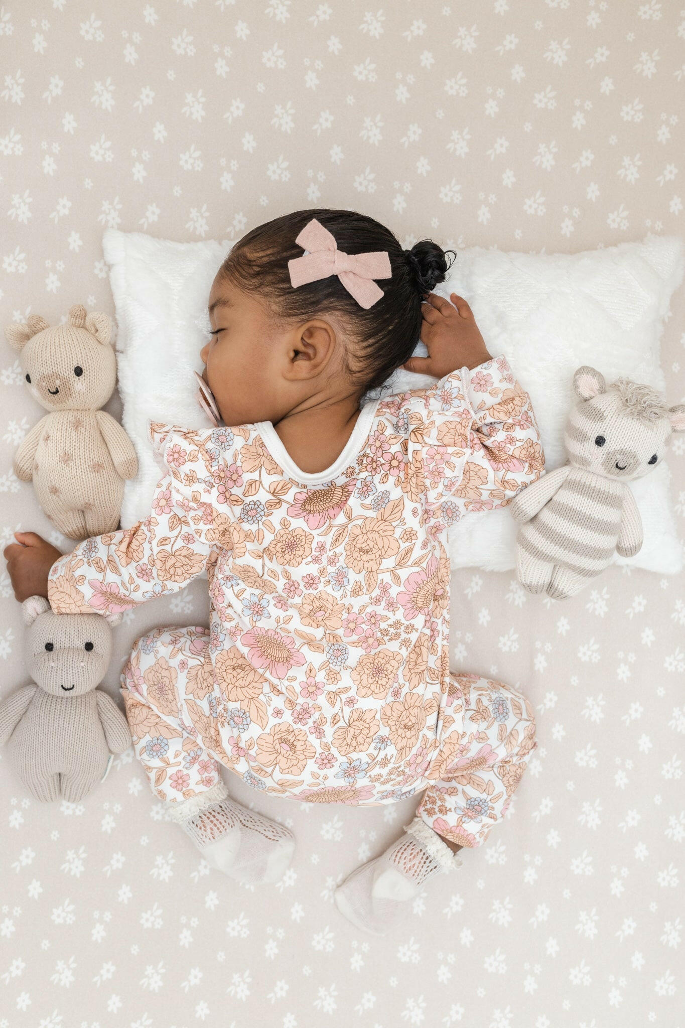 Luna + Luca Floral Jumpsuit + Bow  Luna + Luca