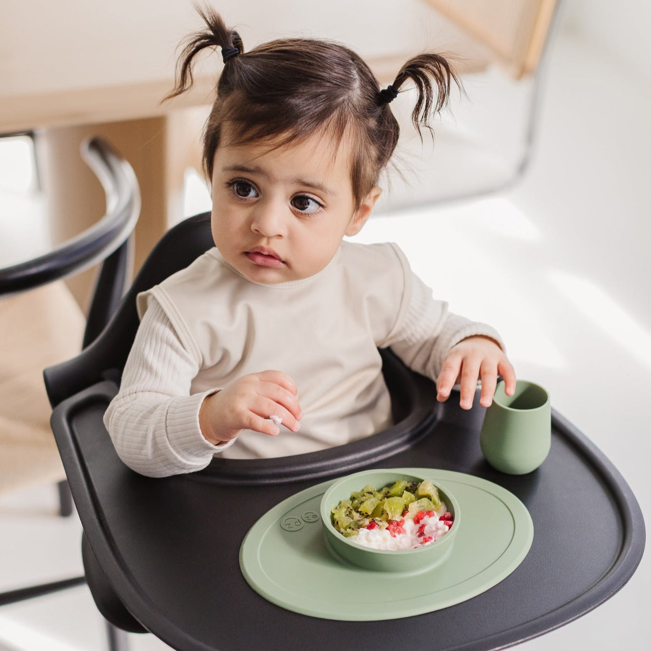 Solid Champagne Minimalist Bapron BapronBaby