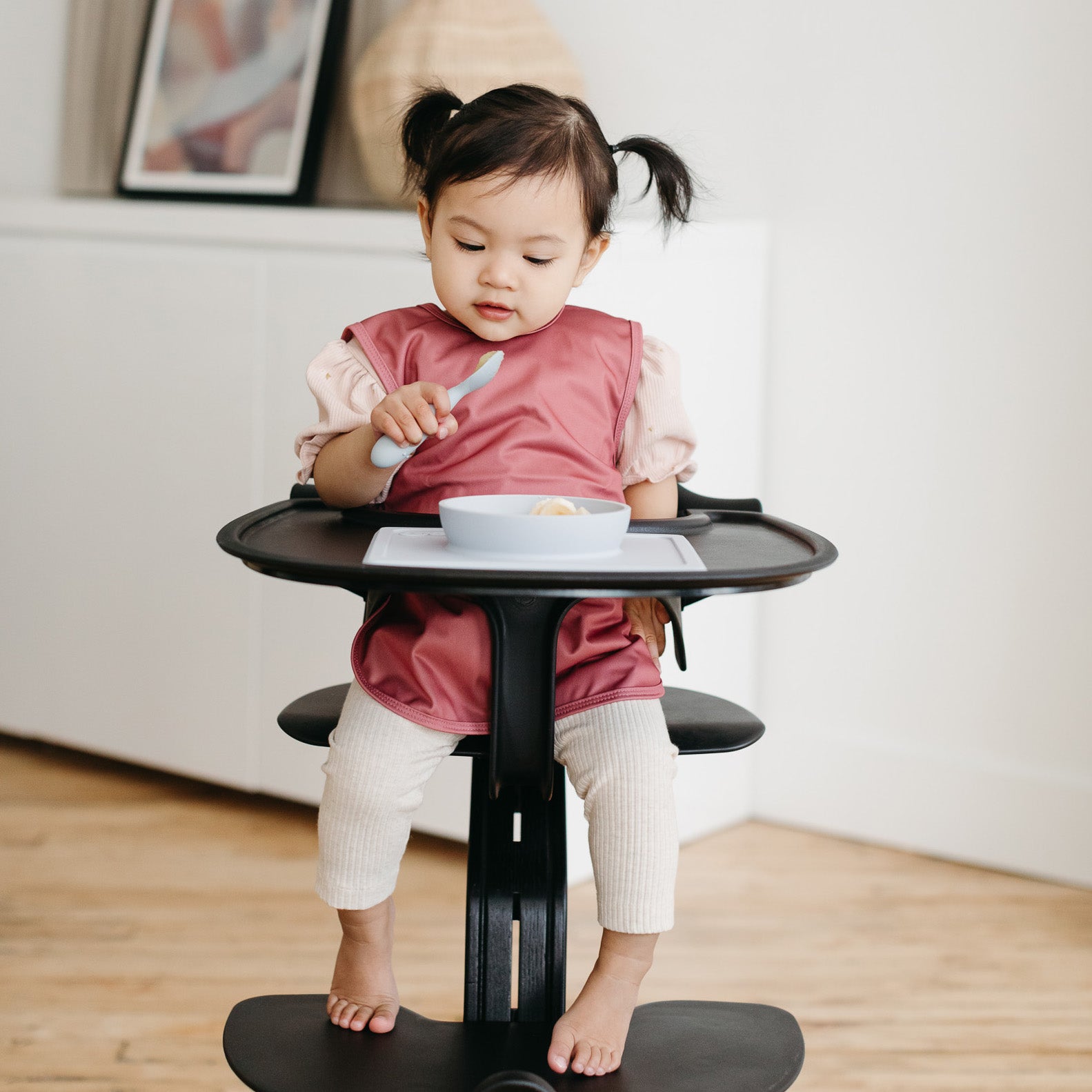 Solid Blush Minimalist Bapron BapronBaby