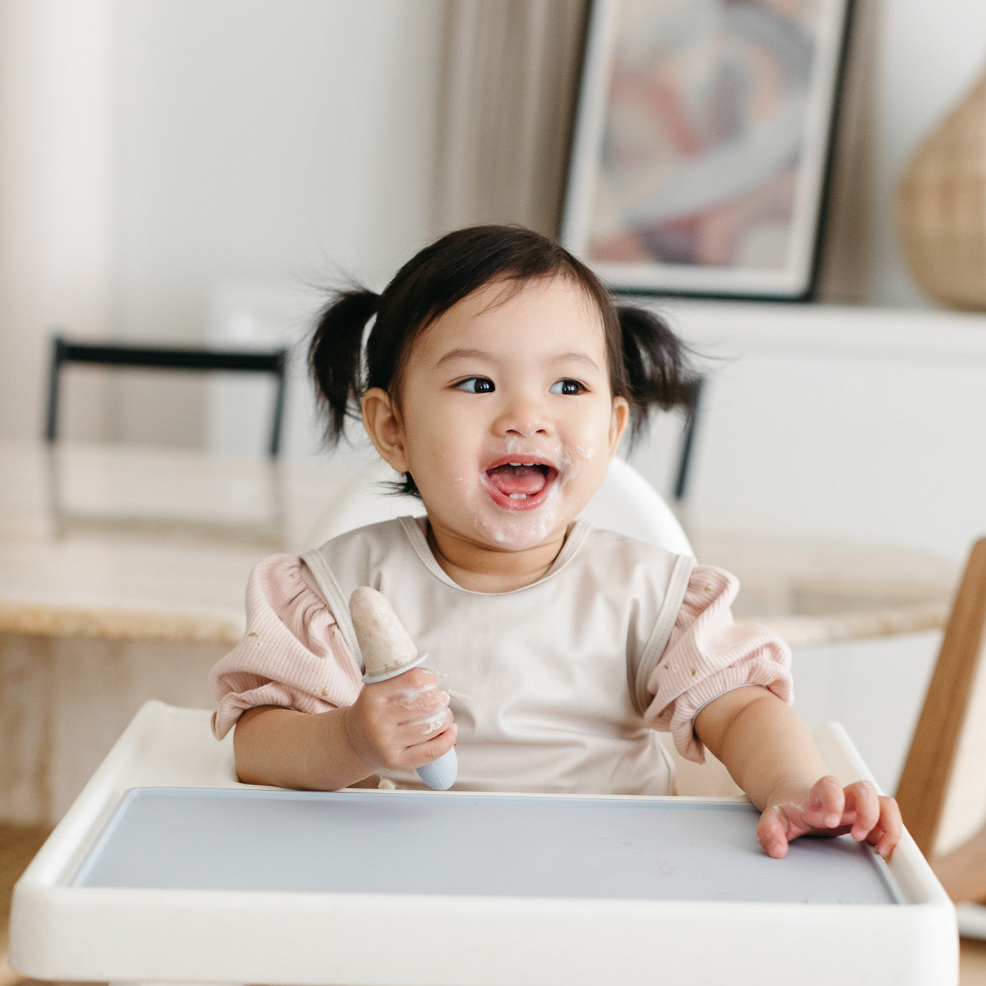 Solid Champagne Minimalist Bapron BapronBaby