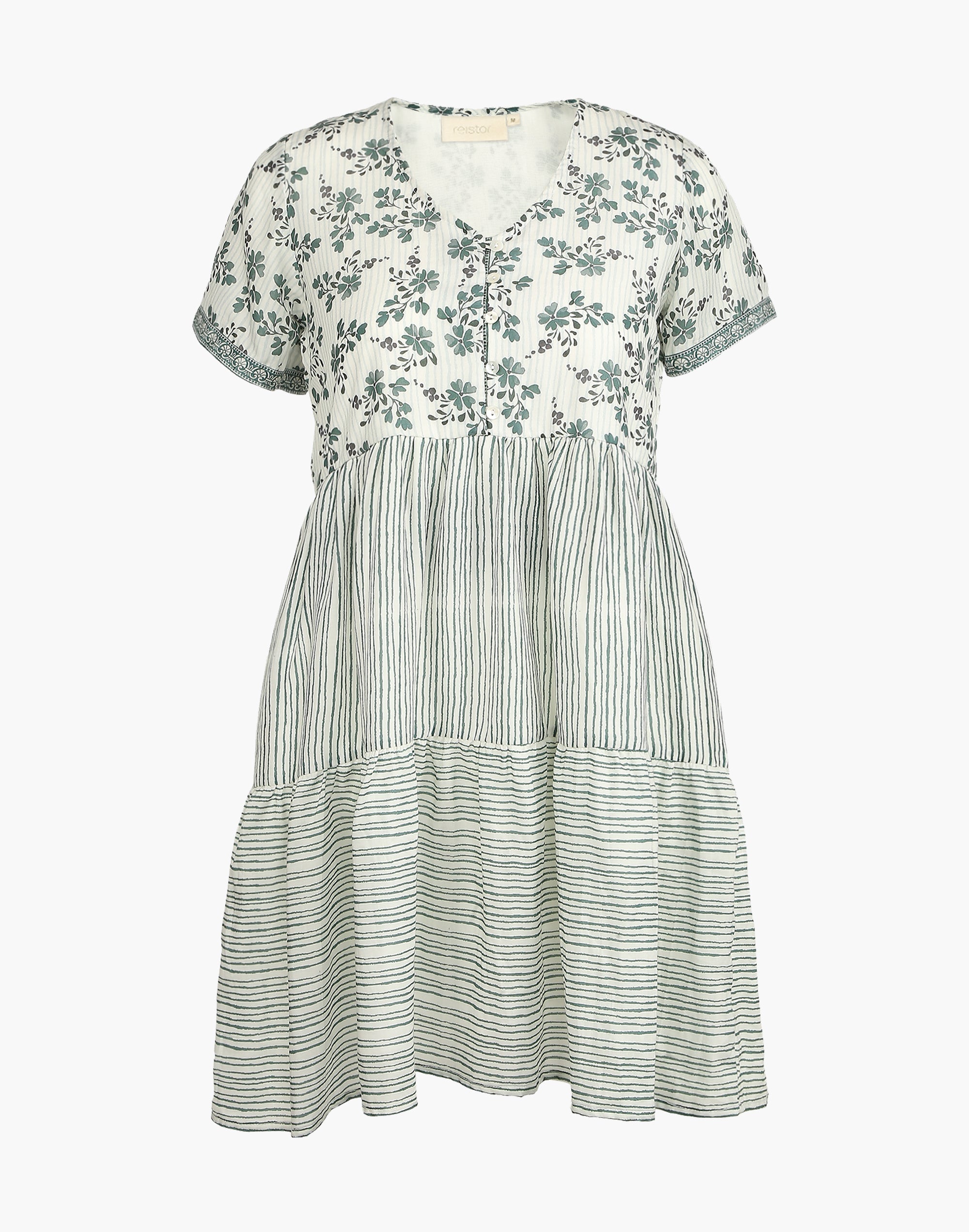 Short Tiered Dress - Through the Grapevine