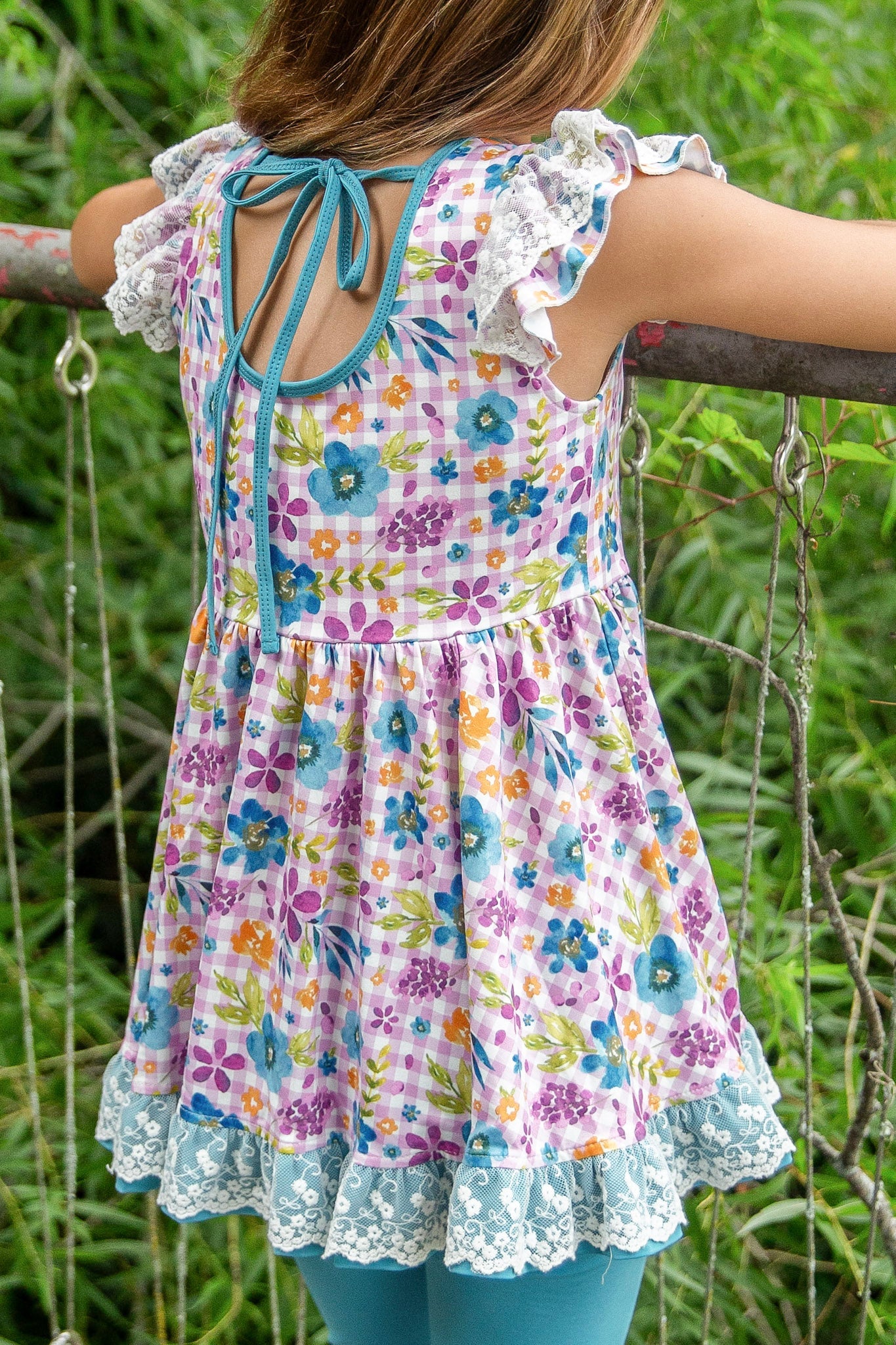 Falling for Teal 3 Piece Playset