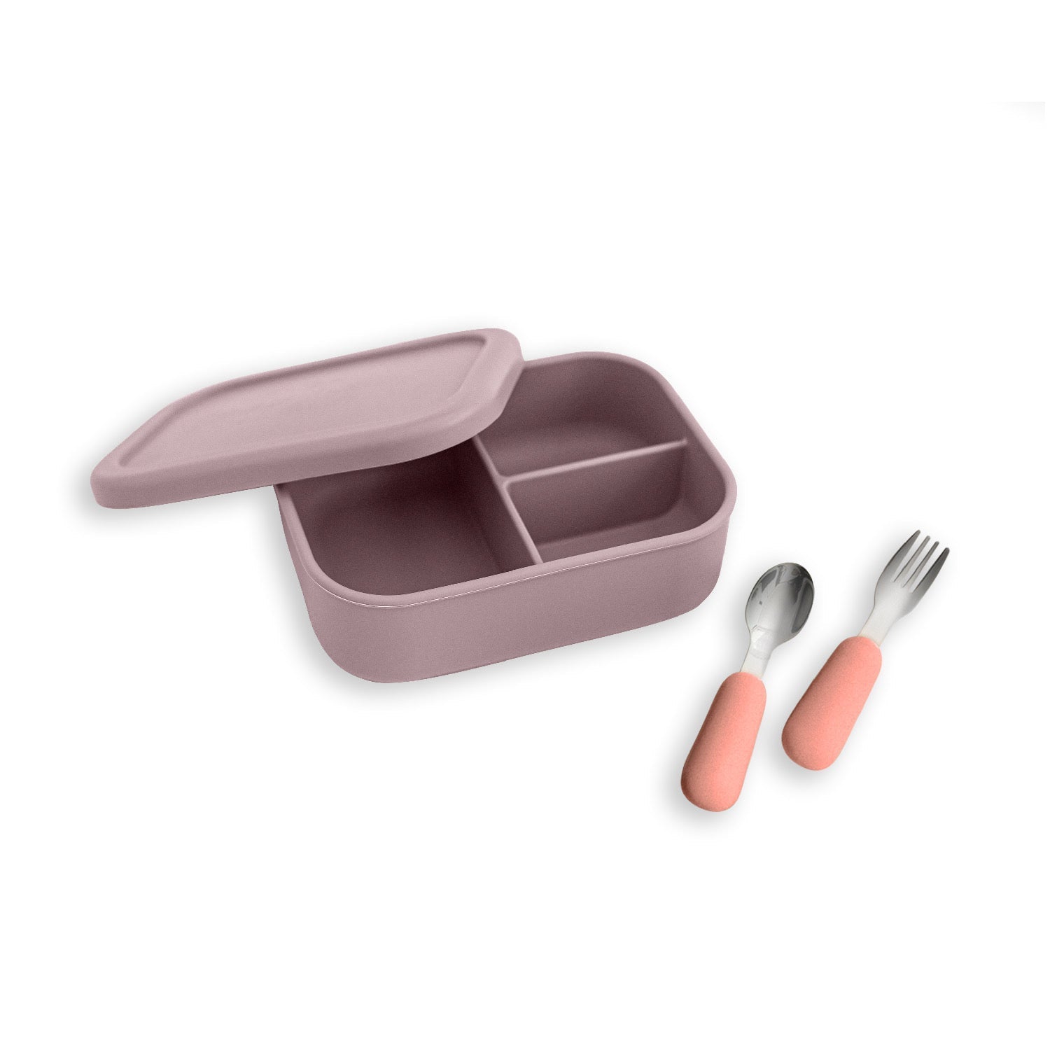 Nyte Nyte Silicon Lunchbox W Fork & Spoon