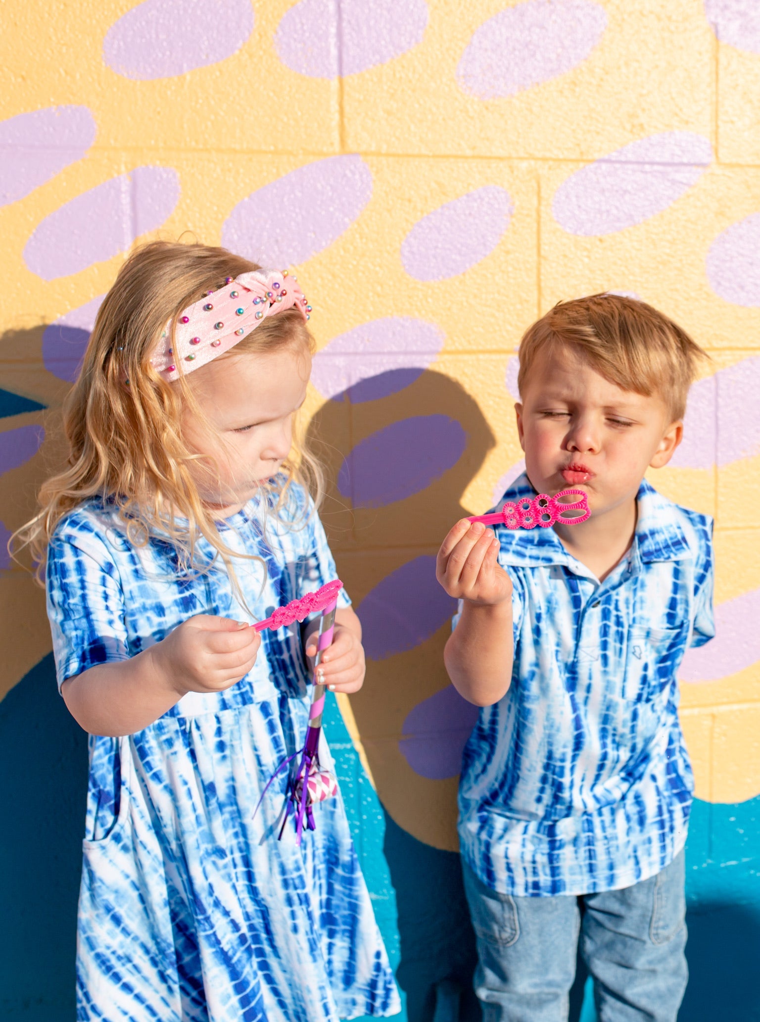 Shibori Polo Shirt