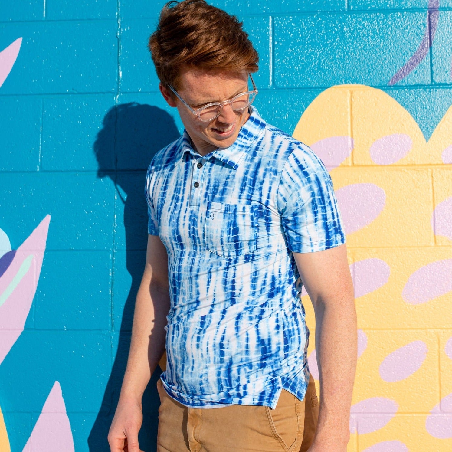 Shibori Men's Polo Shirt
