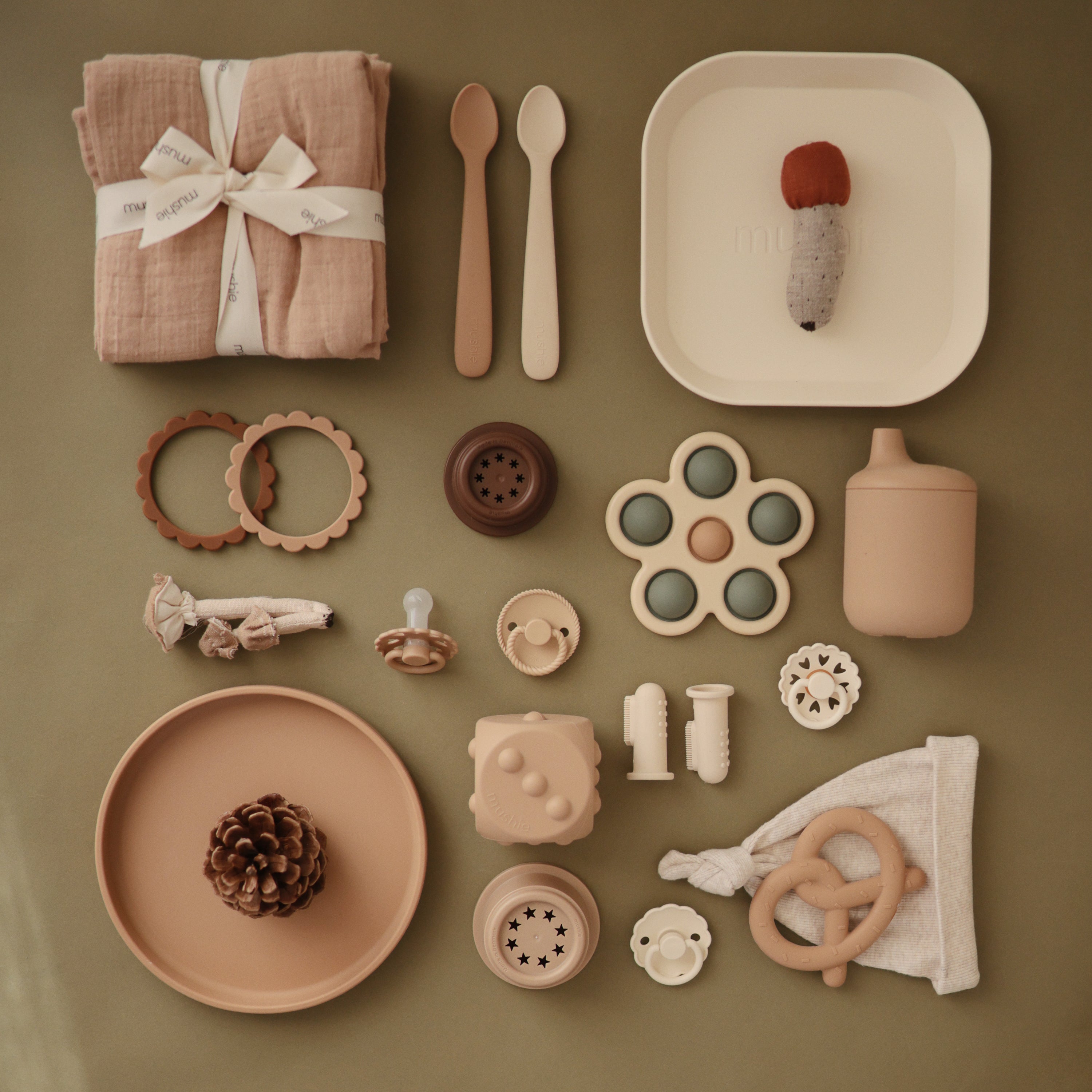 FRIGG Andersen Fairytale Natural Rubber Pacifier 2-Pack FRIGG PACIFIERS Mushie