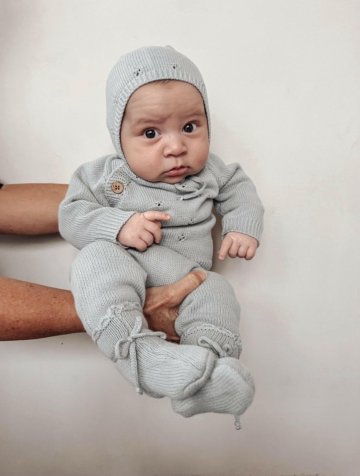 Bring Me Home Knit Bundle - Frosty Blue Luna + Luca