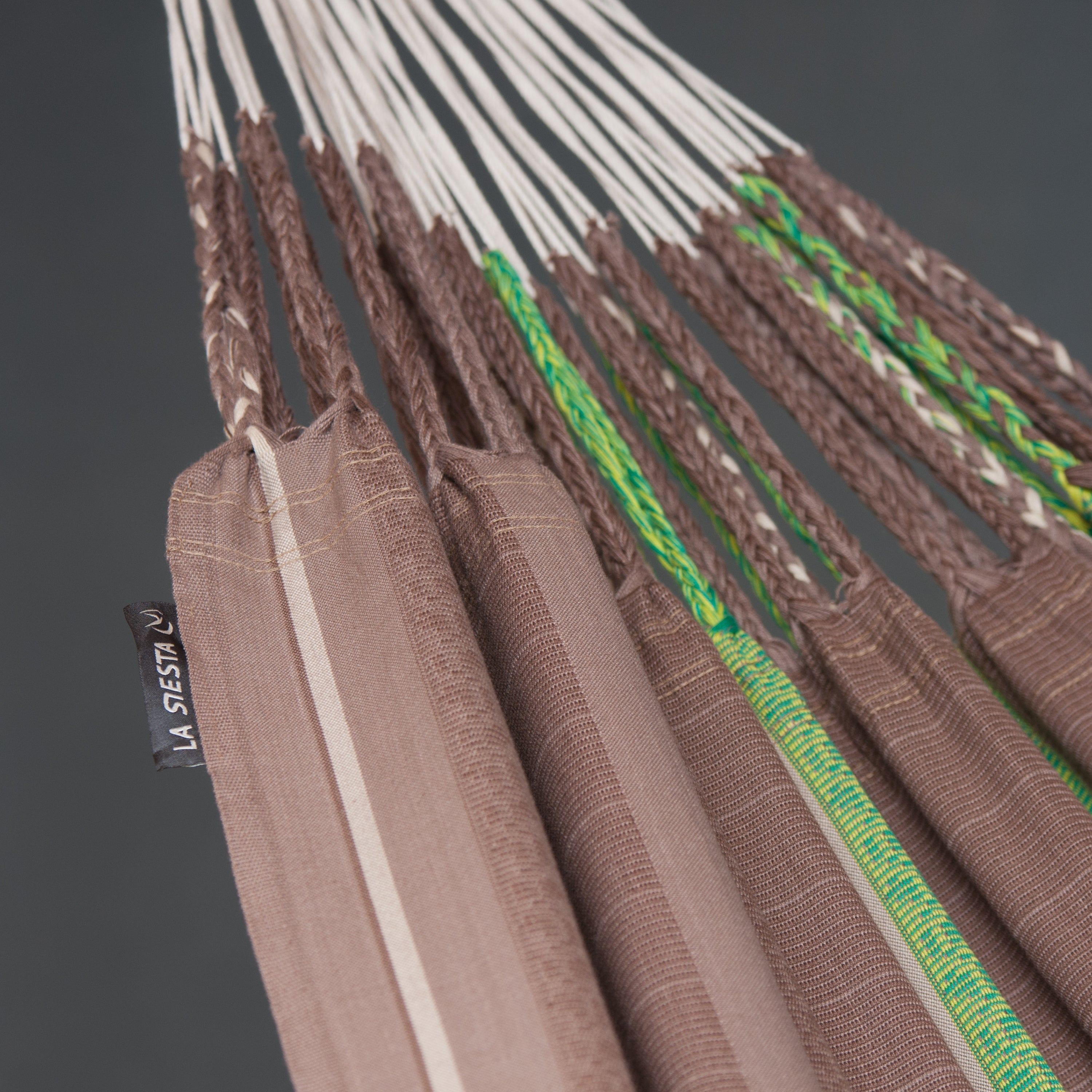 Flora Chocolate - Organic Cotton Kingsize Hammock