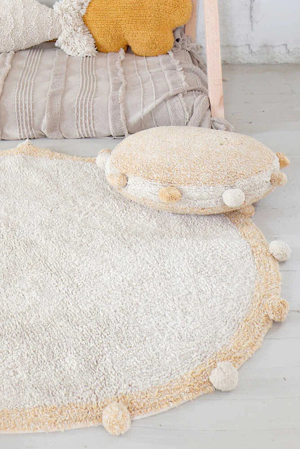 FLOOR CUSHION BUBBLY HONEY Lorena Canals