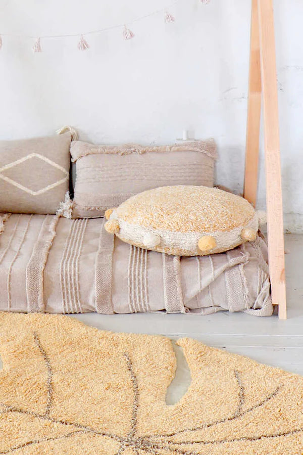 FLOOR CUSHION BUBBLY HONEY Lorena Canals
