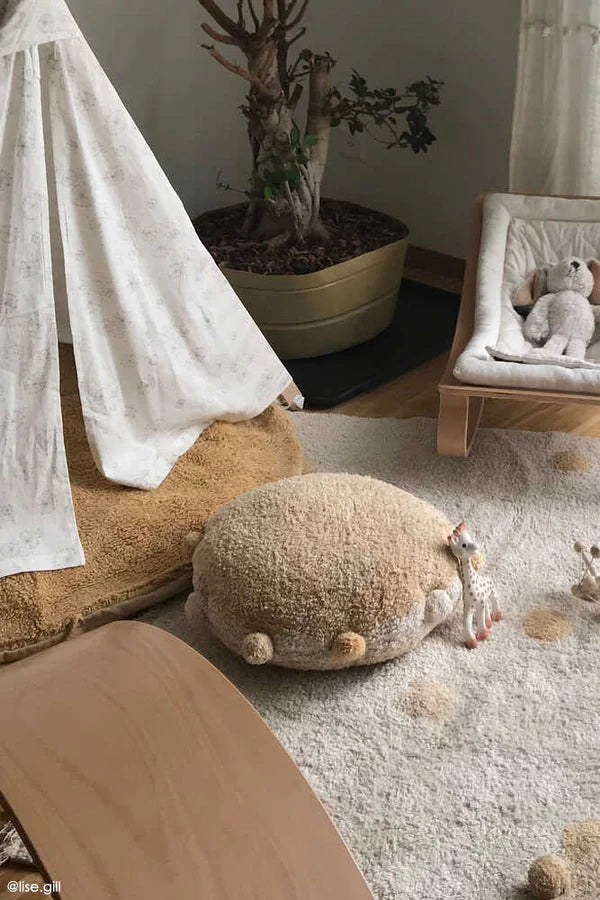 FLOOR CUSHION BUBBLY HONEY Lorena Canals