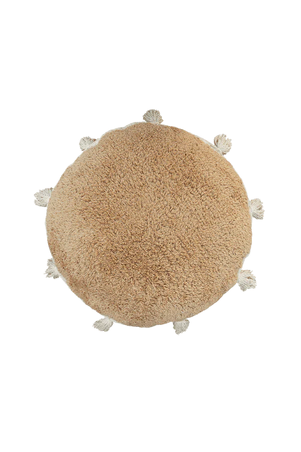 FLOOR PILLOW SIND TAUPE Little Wonder & Co