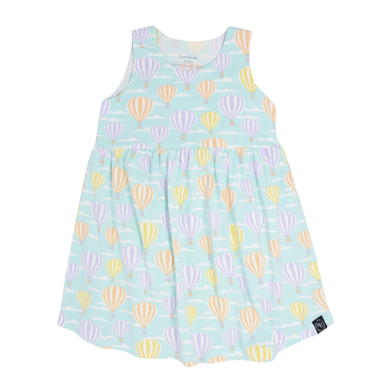 Crescent Moon Dress - Hot Air Balloons