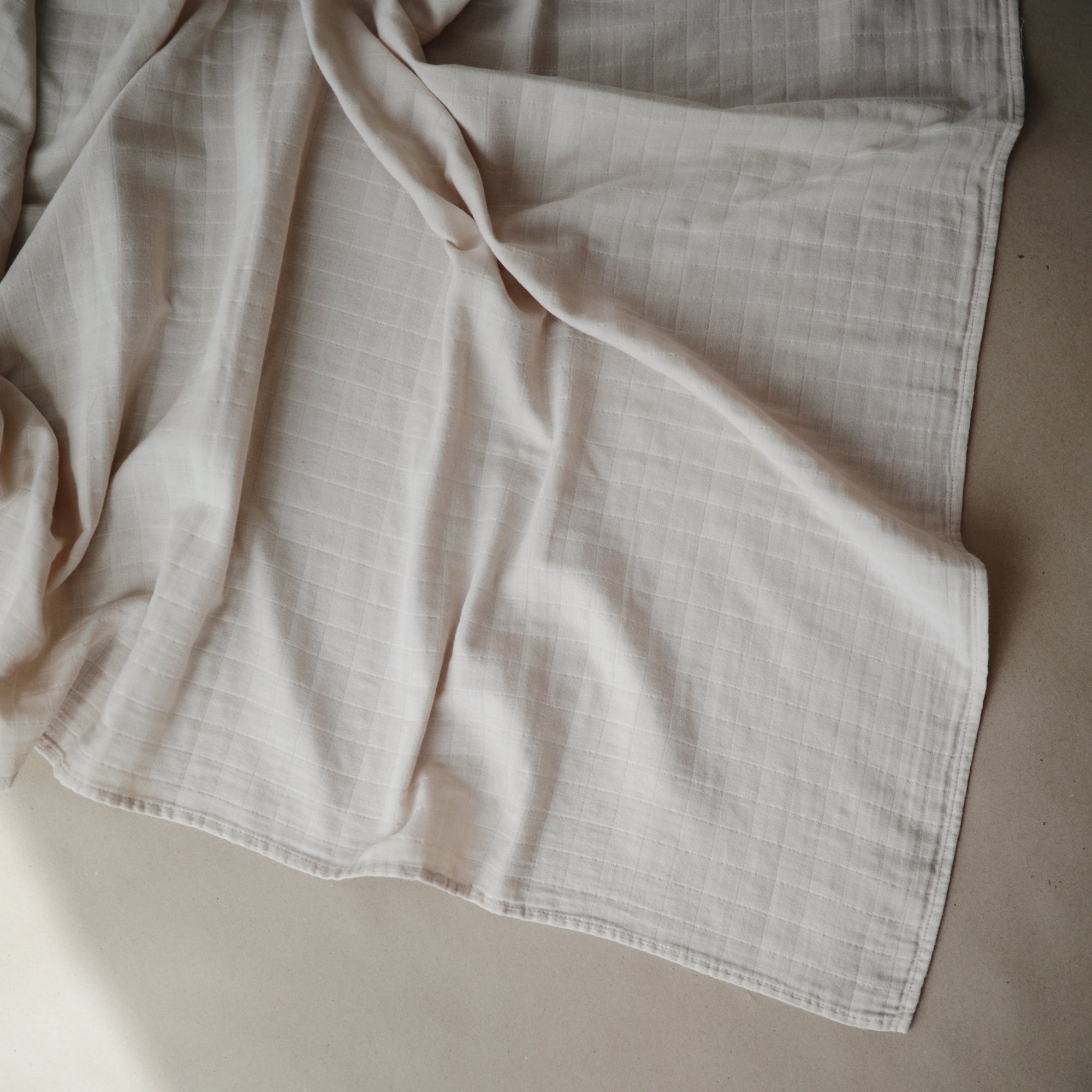 Organic Cotton Muslin Swaddle Blanket Swaddle Mushie