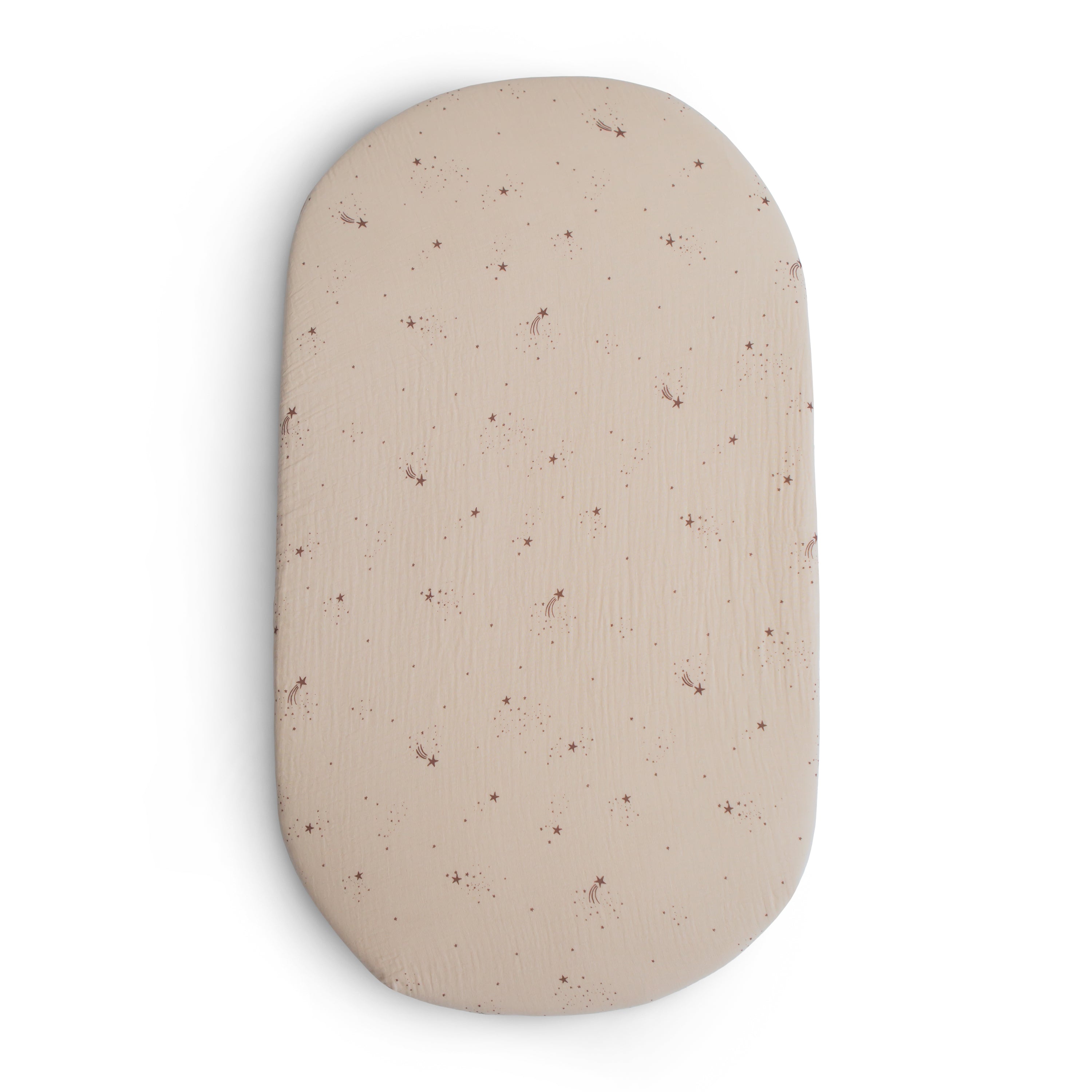 Extra Soft Bassinet Muslin Crib Sheet crib sheets Mushie Falling Stars